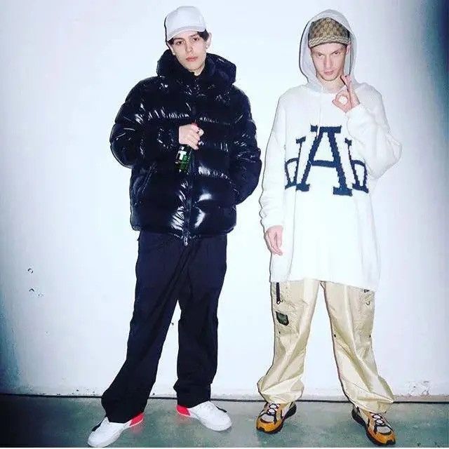 Acne Studios × Drain Gang × Sad Boys Acne Studios Dirk Jacquard SS15 Knit Sweater Size US XS / EU 42 / 0 - 5 Thumbnail