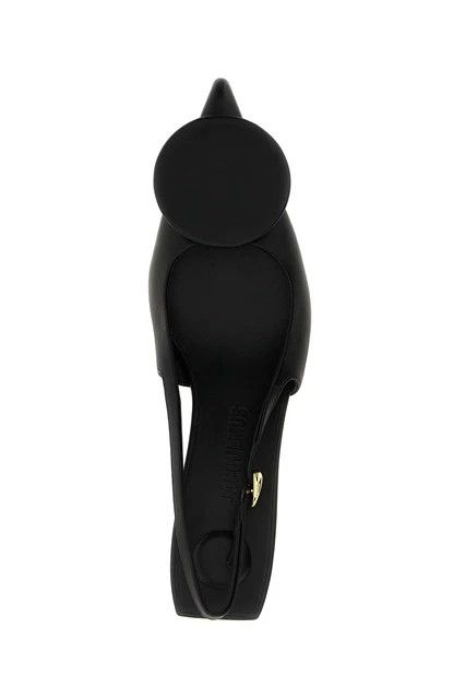 Jacquemus JACQUEMUS Duelo Black 40mm Slingback Pumps New Size US 7 / IT 37 - 5 Thumbnail