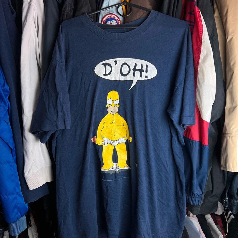 The Simpsons tshirt the simpsons Doh 1996 tee grail rare vintage Size US L / EU 52-54 / 3 - 1 Thumbnail