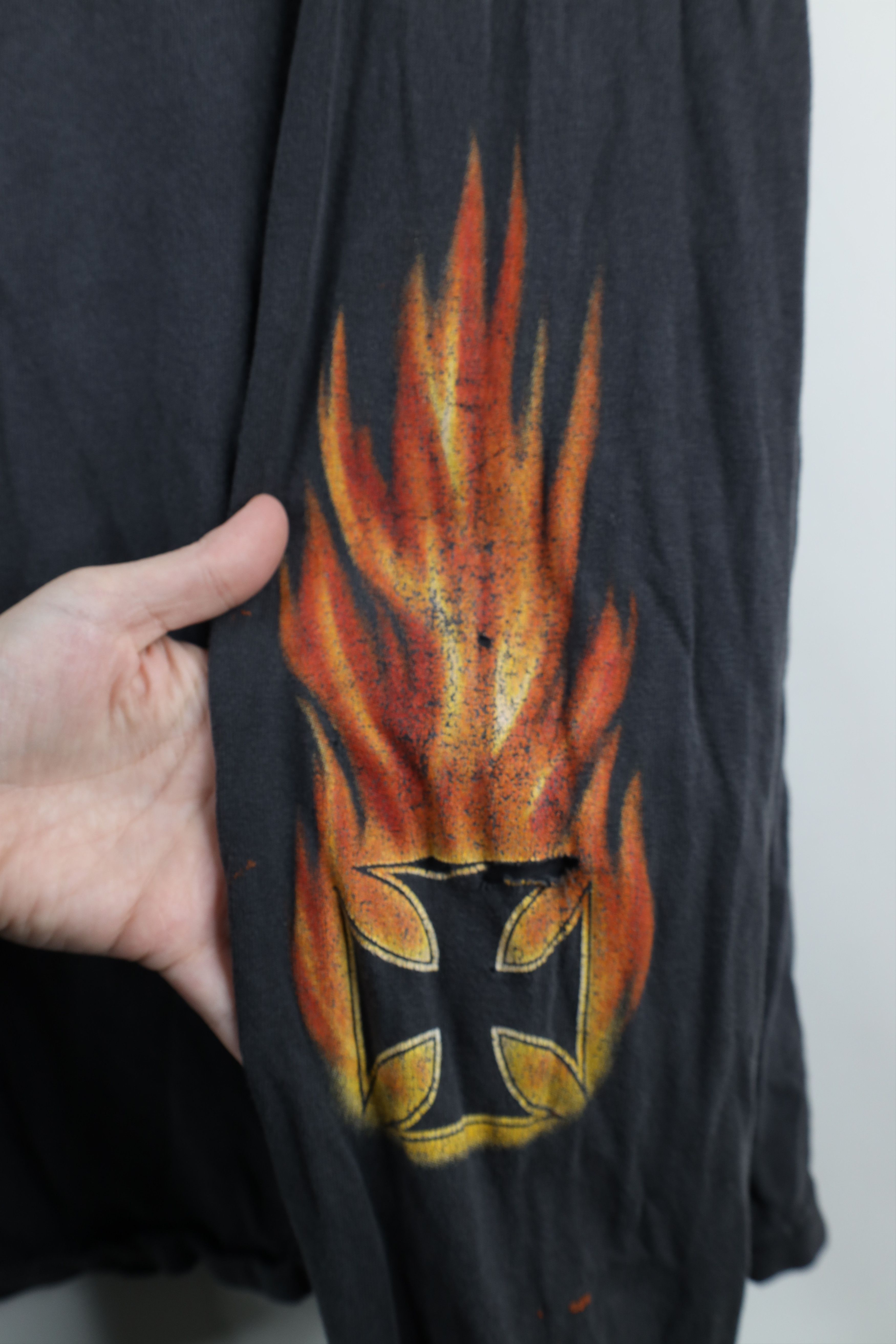 Vintage Vintage 90s Chevy GM Iron Cross Fire Long Sleeve T-Shirt Size US XL / EU 56 / 4 - 9 Thumbnail
