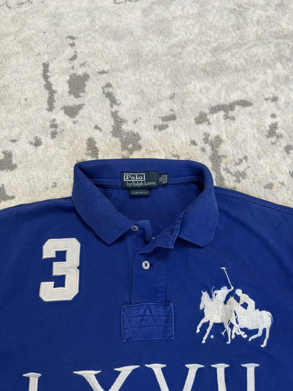 Polo Ralph Lauren × Vintage Polo Ralph Lauren LXVII #3 Vintage Big Pony Polo T-Shirt 90s Size US L / EU 52-54 / 3 - 9 Thumbnail