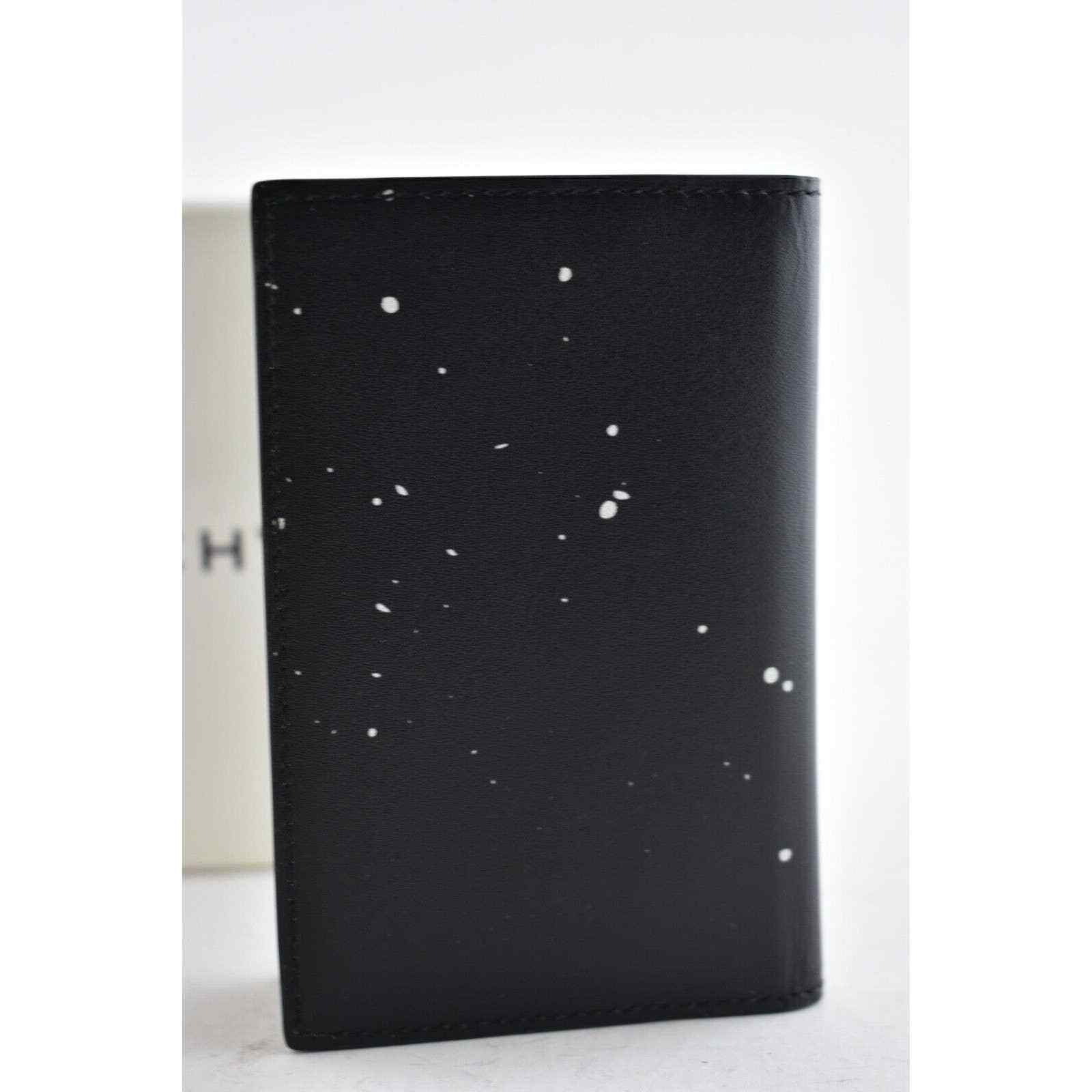 Givenchy Givenchy Leather White Logo Leather Card Case Bifold Wallet Size ONE SIZE - 4 Thumbnail
