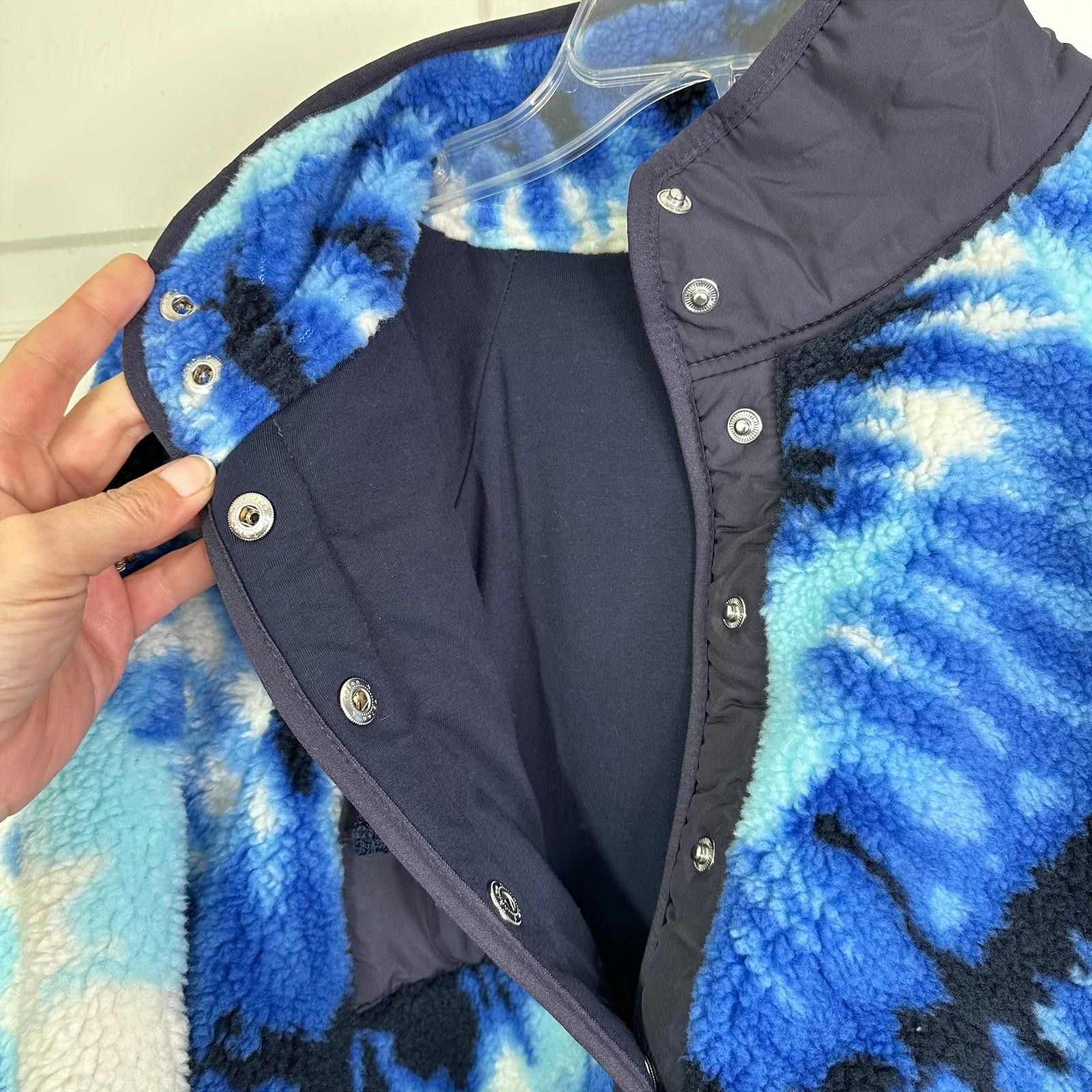 Free People NWT Free People Movement Tie Dye Fleece Pullover Jacket Sz S Size S / US 4 / IT 40 - 4 Thumbnail