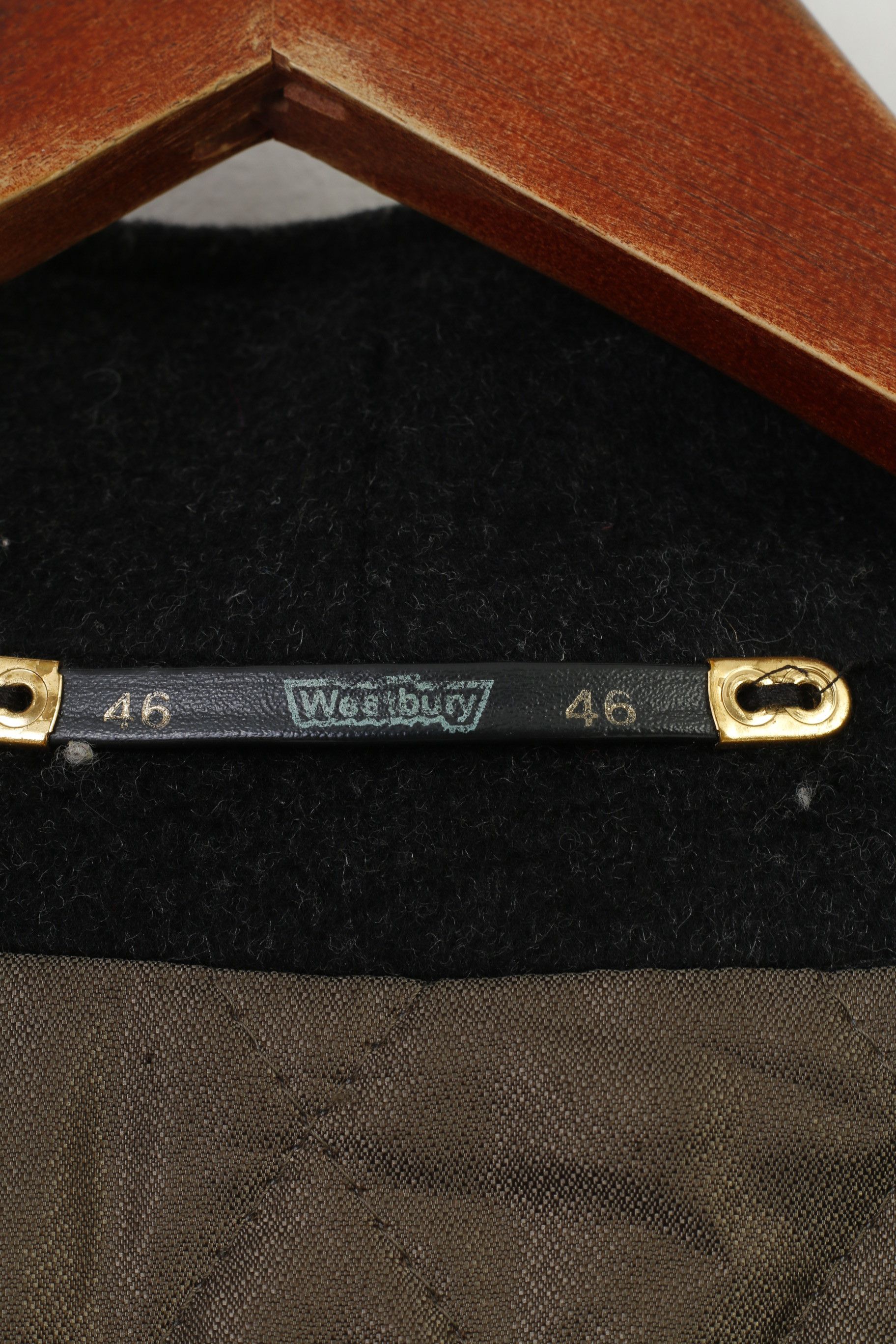 Vintage Westbury Woman 46 (XL) Coat Khaki Bottoms Collar 2281 Size XL / US 12-14 / IT 48-50 - 7 Thumbnail