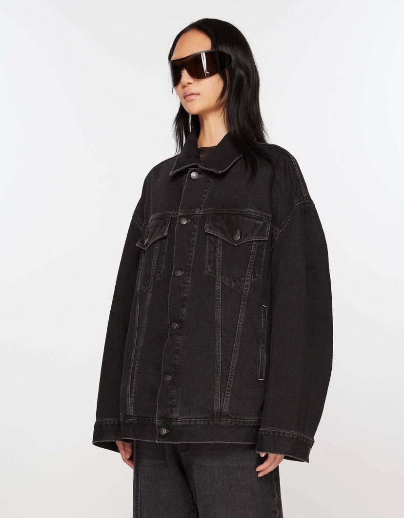 Acne Studios Acne Studios DENIM JACKET - OVERSIZED UNISEX FIT Jacket Size L / US 10 / IT 46 - 1 Thumbnail