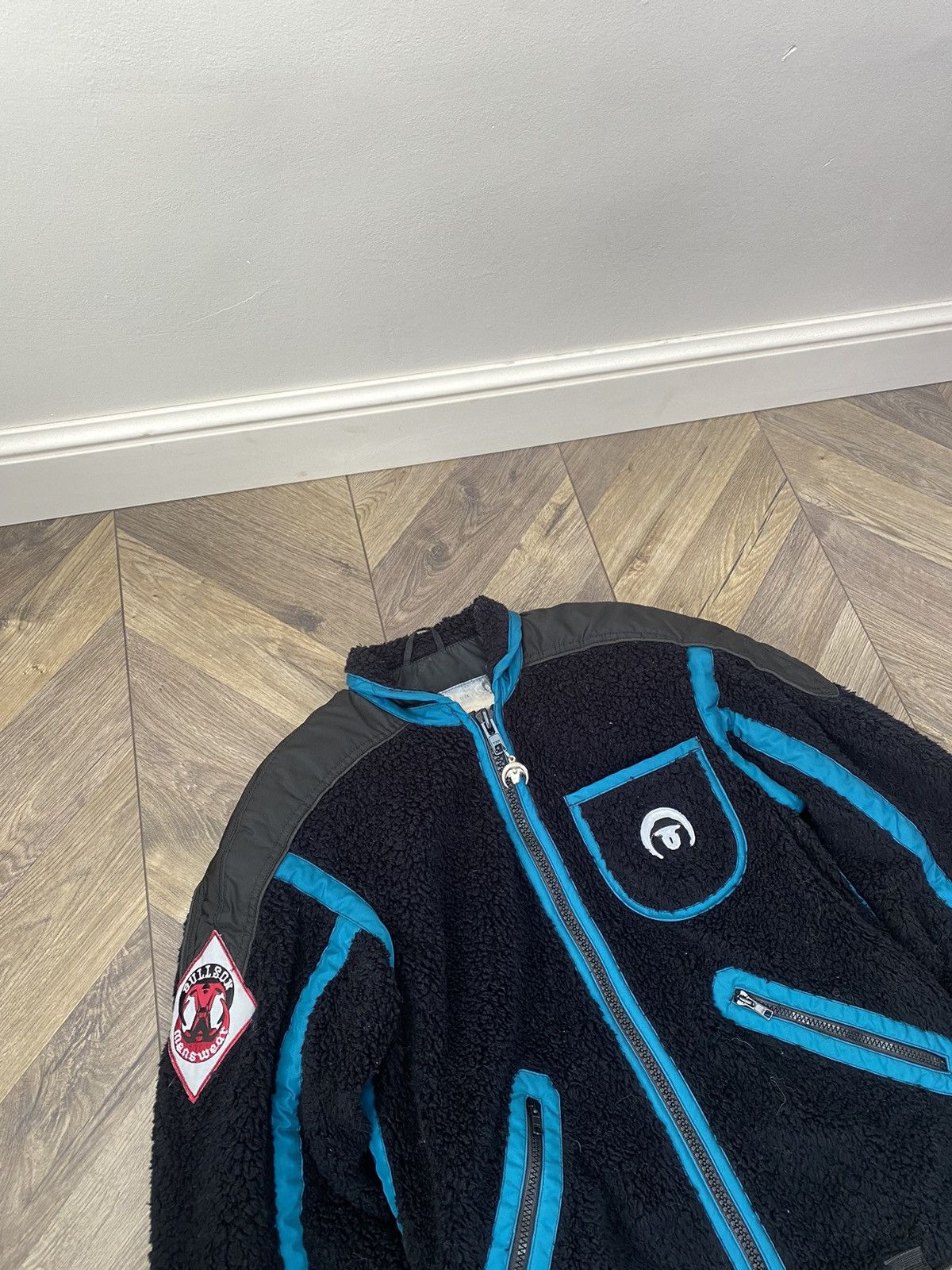 Vintage Vintage Bullson Moto Racing Sherpa Jacket Size US S / EU 44-46 / 1 - 5 Thumbnail