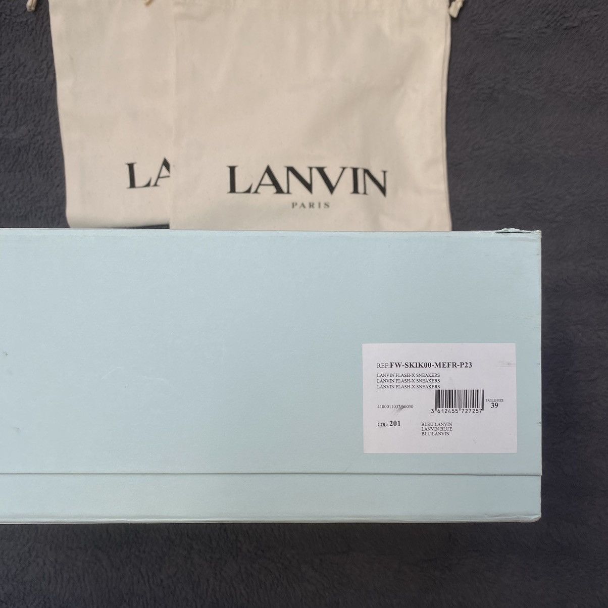 Lanvin Lanvin flash x sneakers blue Size US 7 / EU 40 - 10 Thumbnail