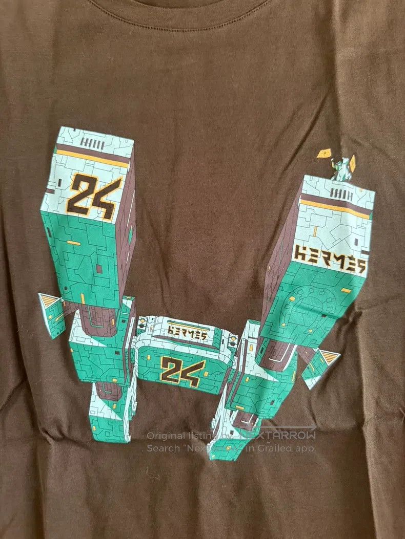 Hermes Hermes Men's T-shirt Size US M / EU 48-50 / 2 - 2 Thumbnail