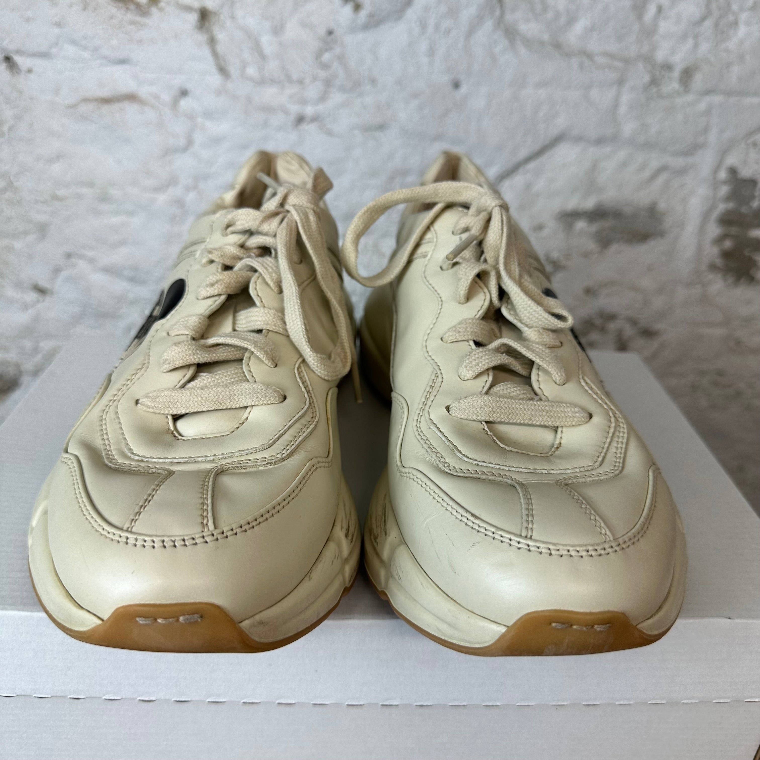 Gucci Gucci Rhyton Mickey Mouse Cream Sneaker Sz 8.5 Size US 8.5 / EU 41-42 - 3 Thumbnail