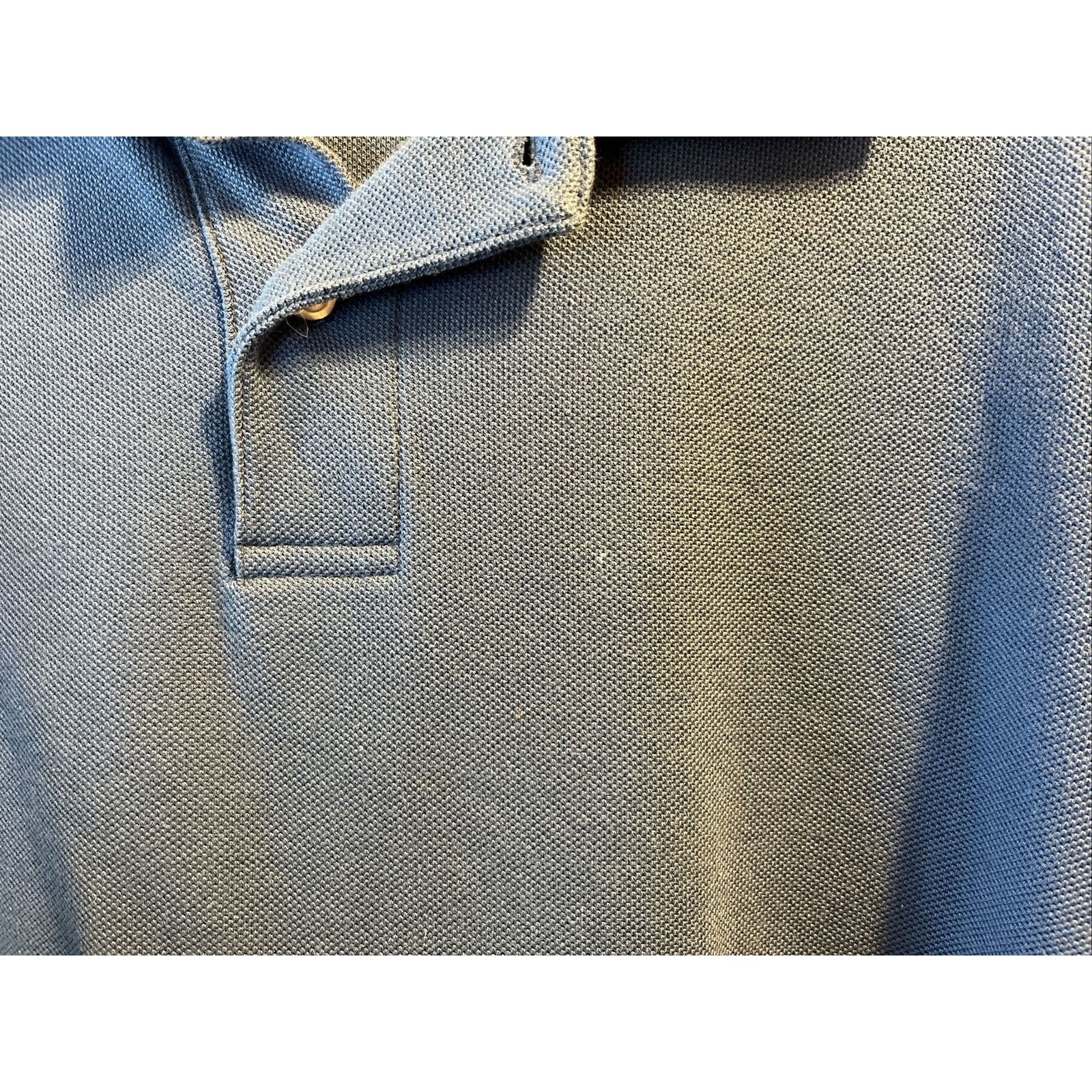 Club Room Club Room Men’s XXL Blue LS Button Cotton Blend Polo Shirt Size US XXL / EU 58 / 5 - 8 Thumbnail