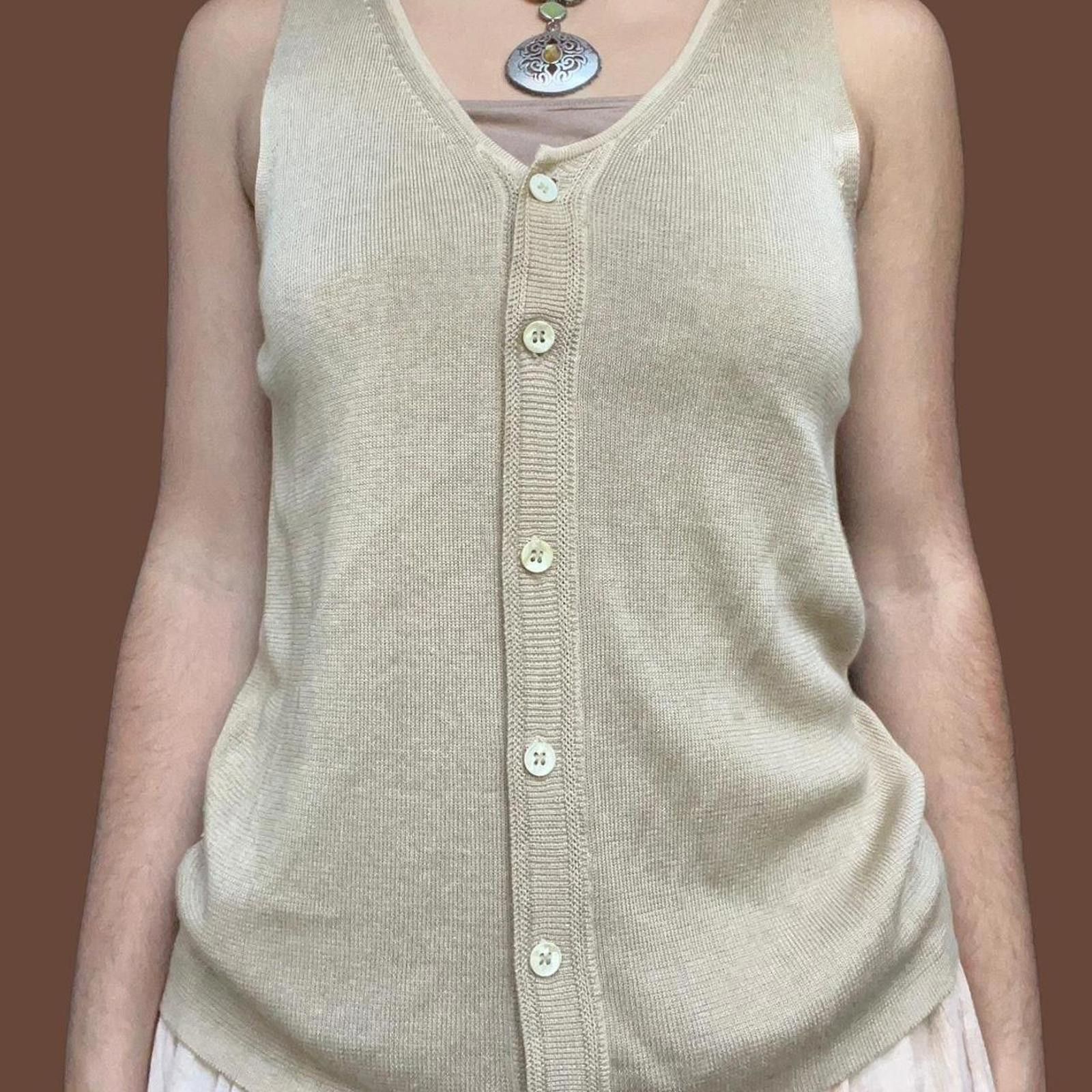 Other Soft and comfy cream knit sweater with a cozy fit #preppy Size S / US 4 / IT 40 - 2 Thumbnail