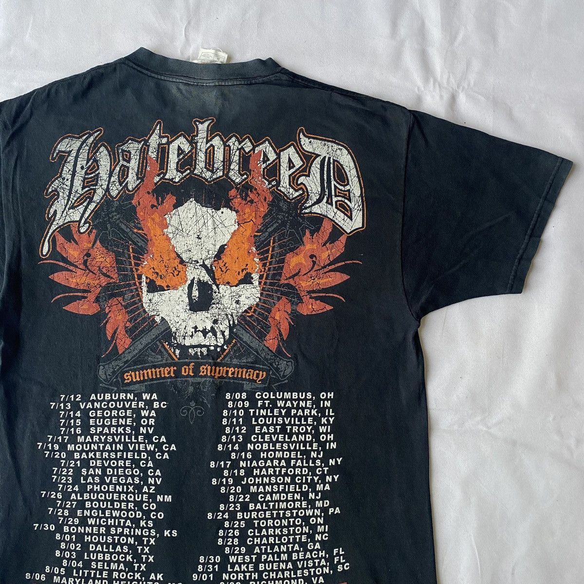 Band Tees × Vintage Vintage Hatebreed Summer of Supremacy 2007 Tees Size US M / EU 48-50 / 2 - 10 Thumbnail
