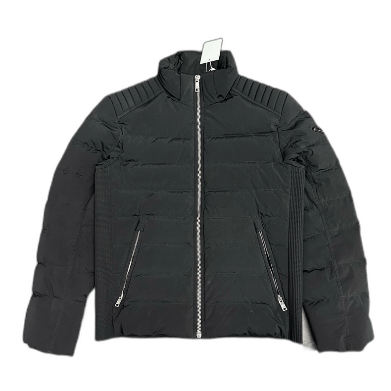 Prada PRADA Metal Triangle Logo Cotton Jacket-2506 Size US L / EU 52-54 / 3 - 1 Thumbnail