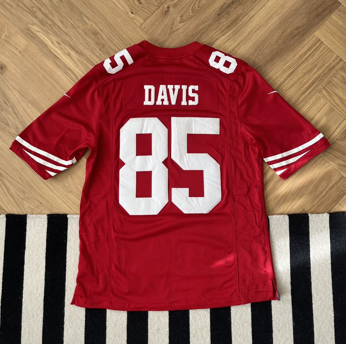 Nike Nike NFL San Francisco 49ers Vernon Davis 85 Jersey Mens L Size US L / EU 52-54 / 3 - 7 Thumbnail
