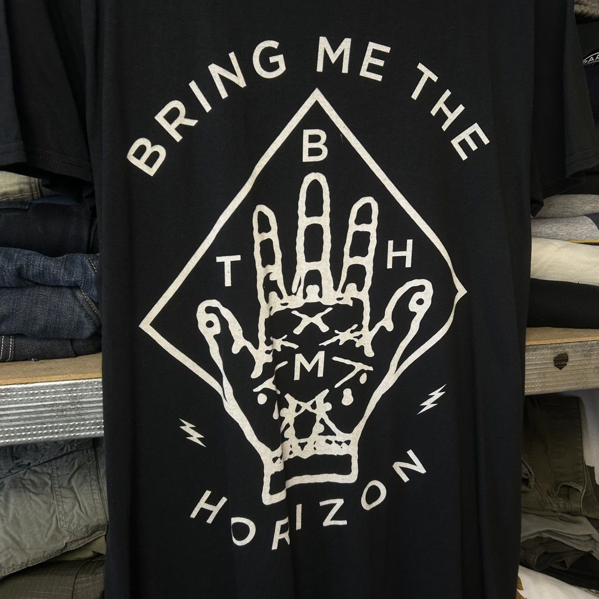 Band Tees Vintage Bring Me The Horizon Big Logo Rock Band 00’s tee Size US M / EU 48-50 / 2 - 2 Thumbnail
