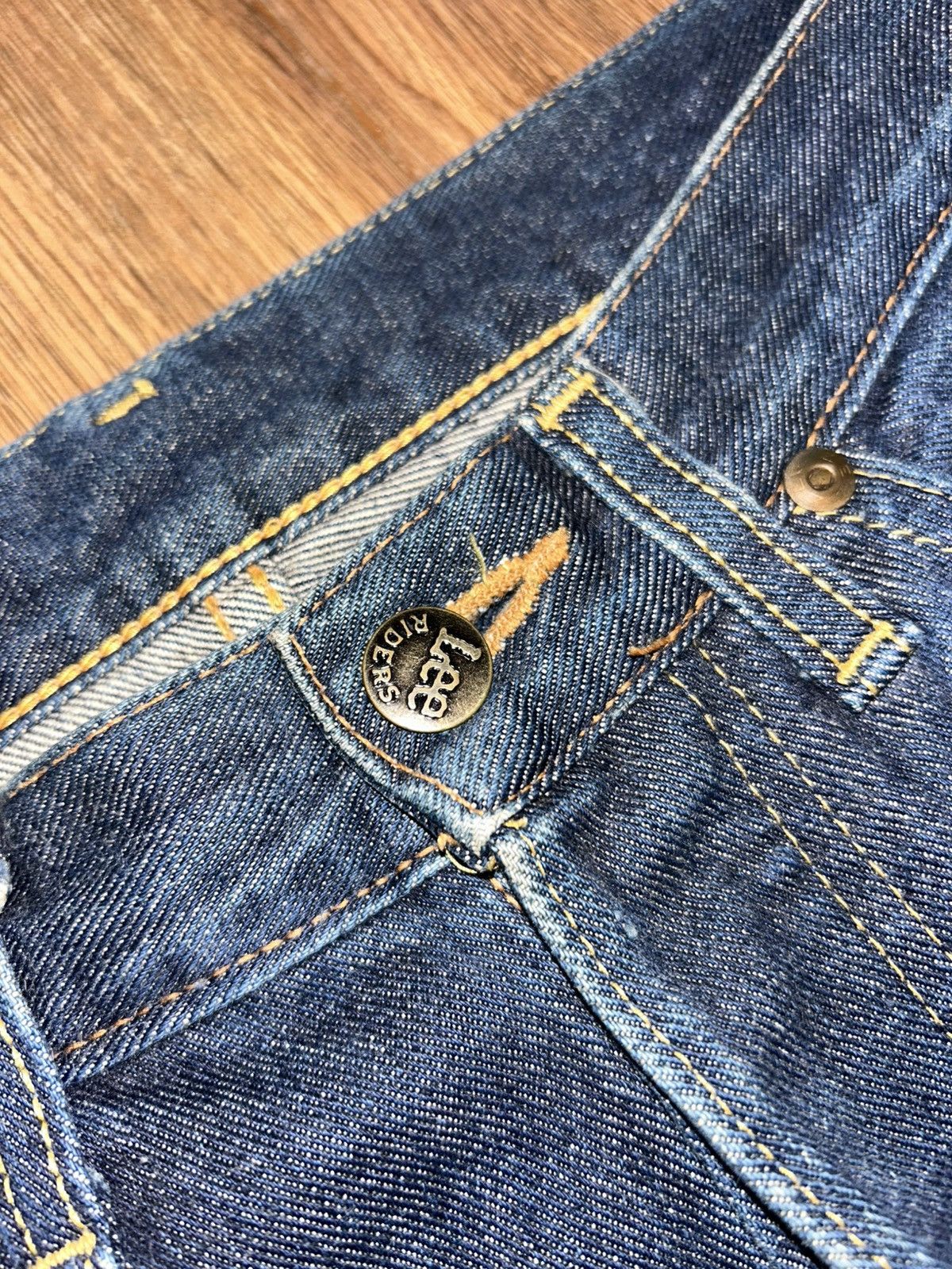 Lee LEE Riders Selvedge Jeans Size US 31 - 5 Thumbnail
