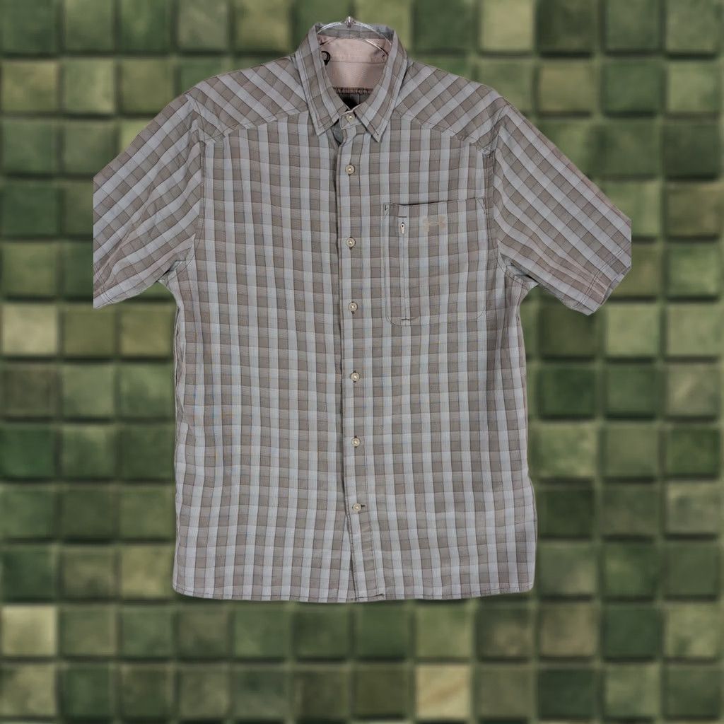 Under Armour Under Armour Drift Tide Shirt Mens M Gray Short Sleeve Fishing Hiking vent quick dry Size US M / EU 48-50 / 2 - 1 Thumbnail