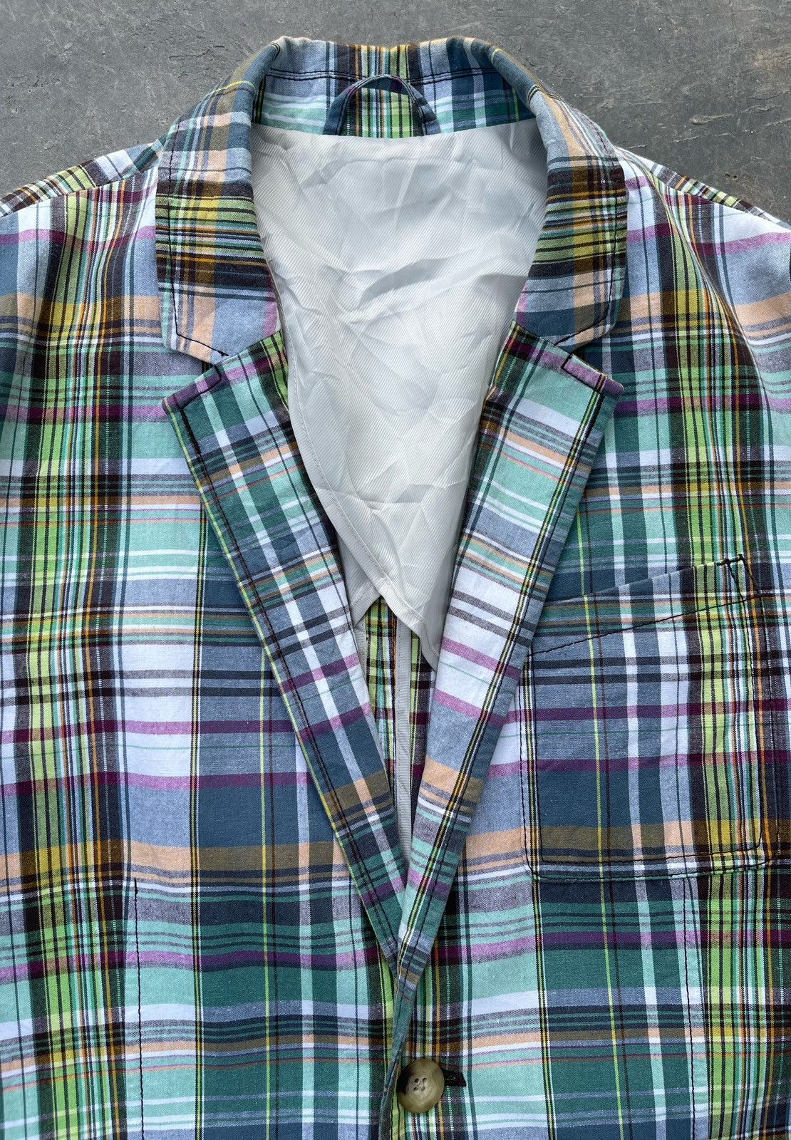 Gap SS09 GAP MEN'S MULTICOLOR CLASSIC BLAZER JACKET Size US S / EU 44-46 / 1 - 6 Thumbnail