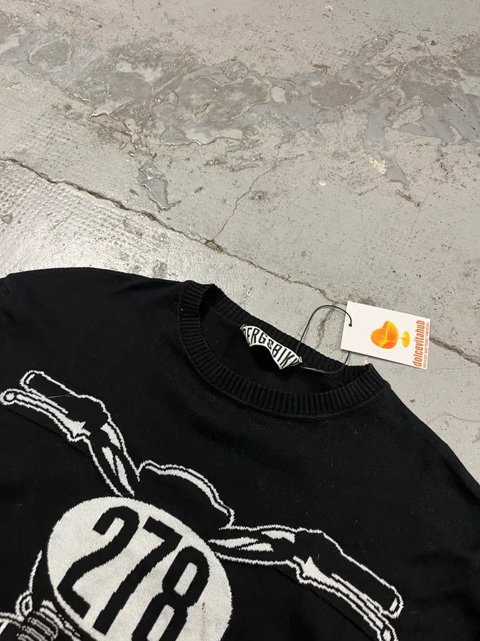 Dirk Bikkembergs AW2010 Bikkembergs Black Moto Sweater Size US M / EU 48-50 / 2 - 4 Thumbnail