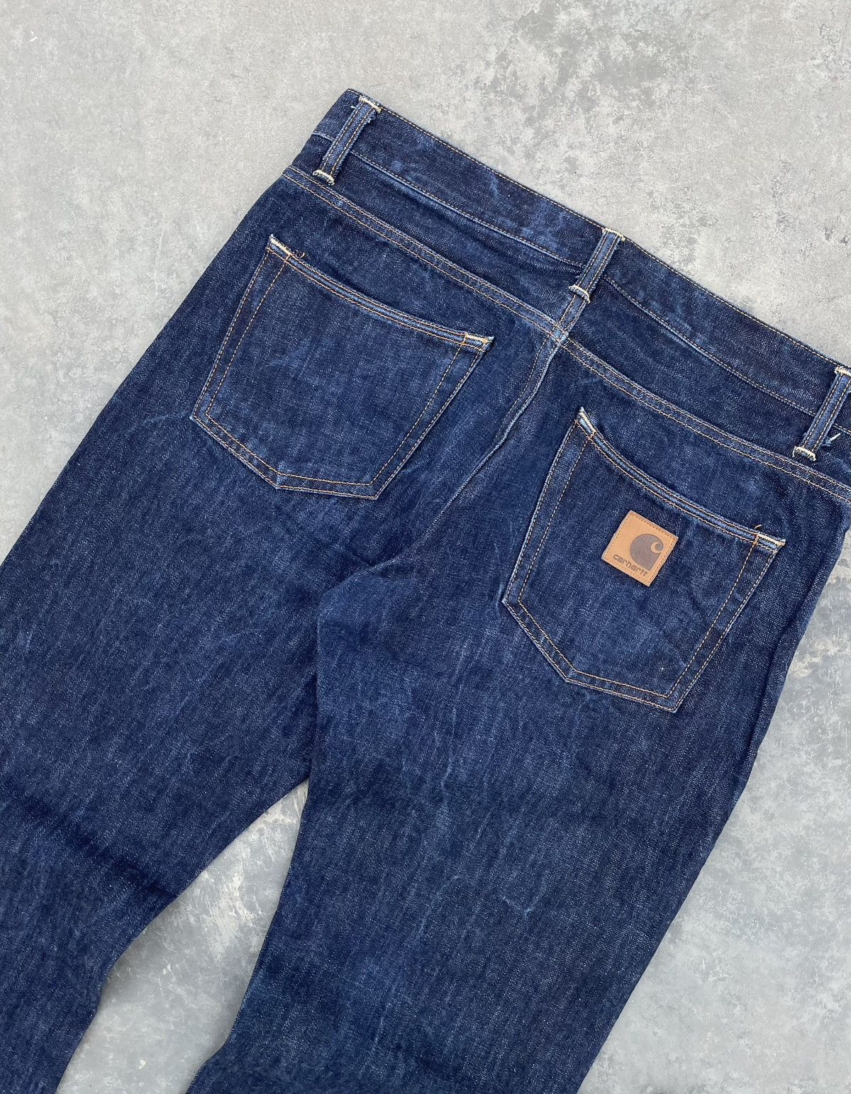 Carhartt VINTAGE CARHARTT KLONDIKE Y2K DENIM JEANS PANTS Size US 34 / EU 50 - 3 Thumbnail