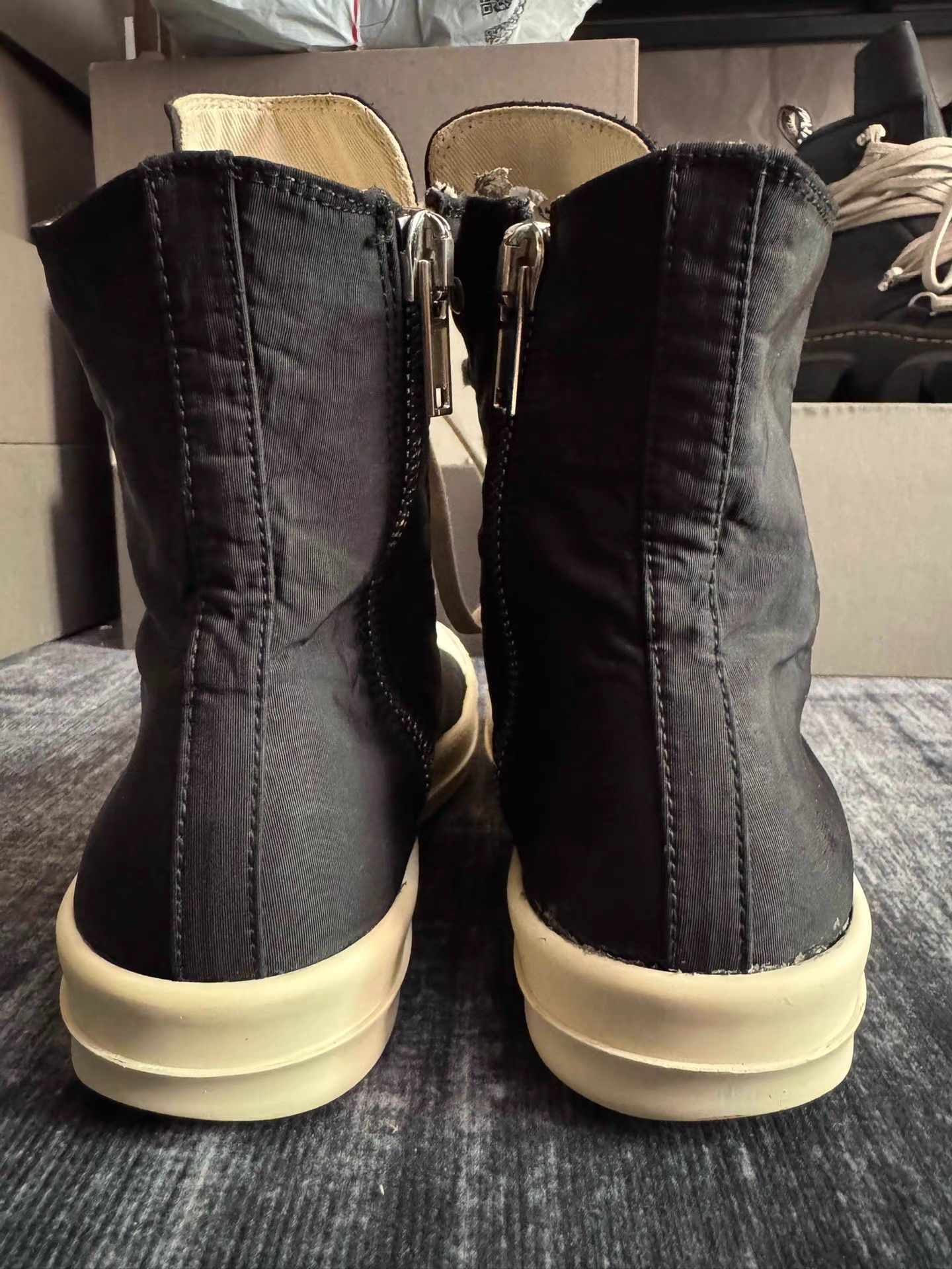 Rick Owens Rick Owens DRKSHDW Satin High Top Size US 8 / EU 41 - 5 Thumbnail