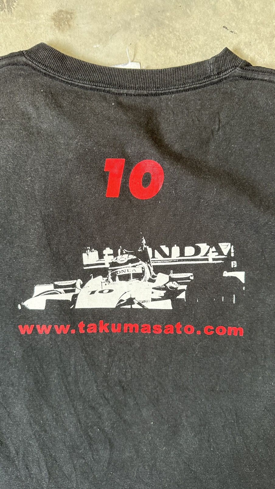 Vintage VINTAGE TAKUMA SATO HONDA RACING TEE Size US M / EU 48-50 / 2 - 2 Thumbnail