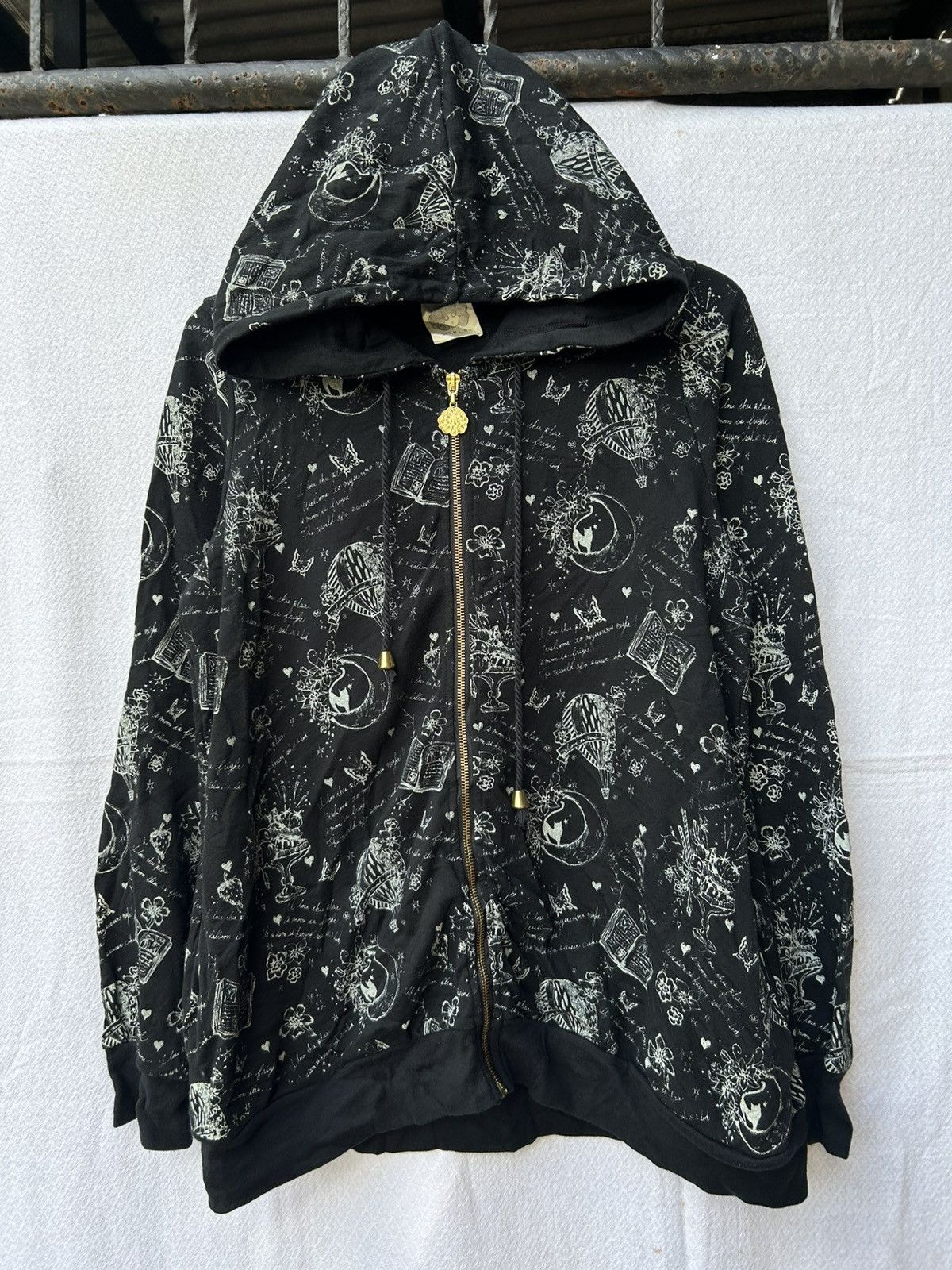 If Six Was Nine × Japanese Brand × Le Grande Bleu (L.G.B.) Japanese scolar zipp hoodie Ifsixwasnine LGB Size US L / EU 52-54 / 3 - 1 Thumbnail