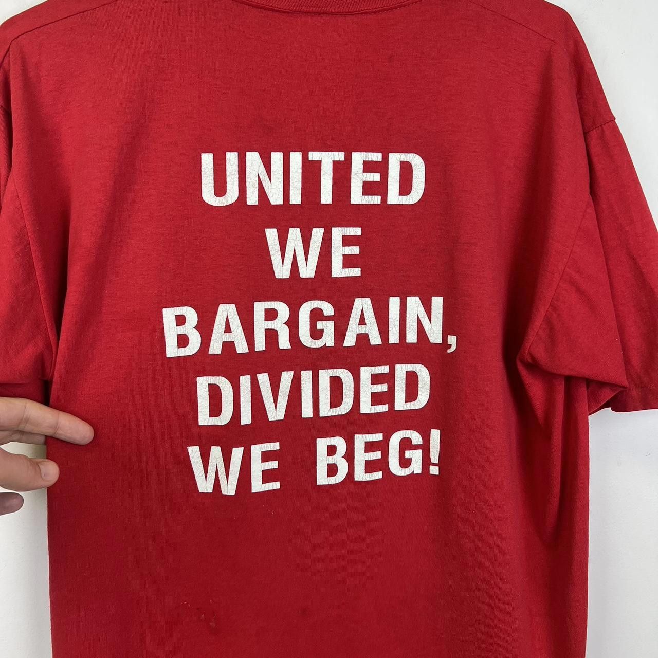 Jerzees Vintage UAW Union Yes T-Shirt - Local 145, Region 4 Size US L / EU 52-54 / 3 - 5 Thumbnail
