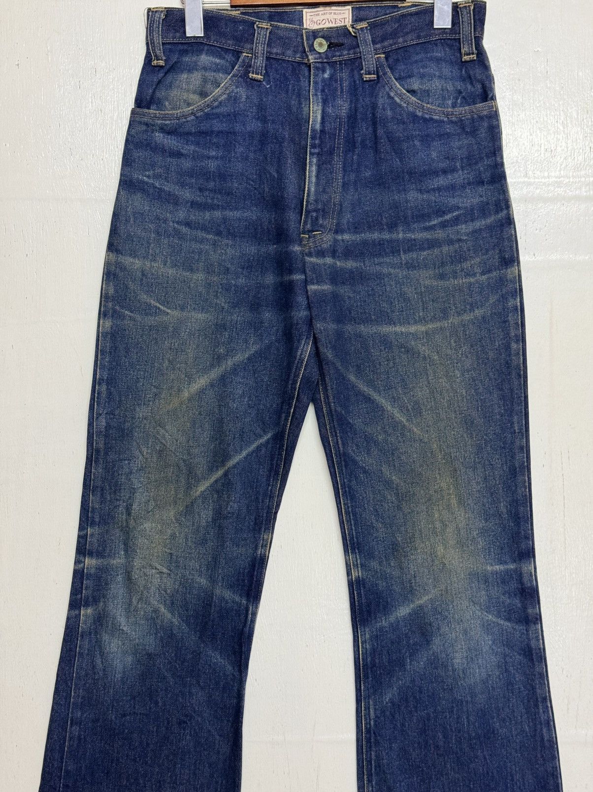 Vintage Vintage Gowest America Blue Denim Size US 31 - 5 Thumbnail
