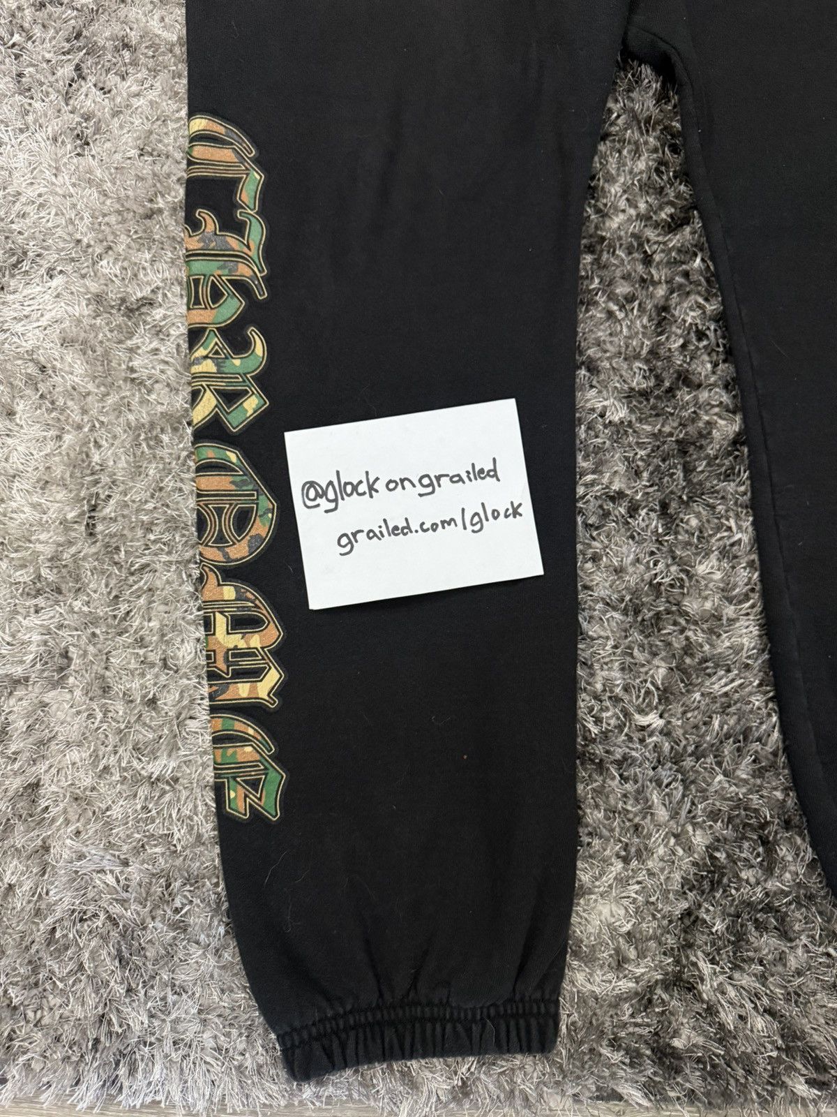 Chrome Hearts Chrome Hearts Triple Cross Camo Sweatpants Size Medium Size US 33 - 3 Thumbnail