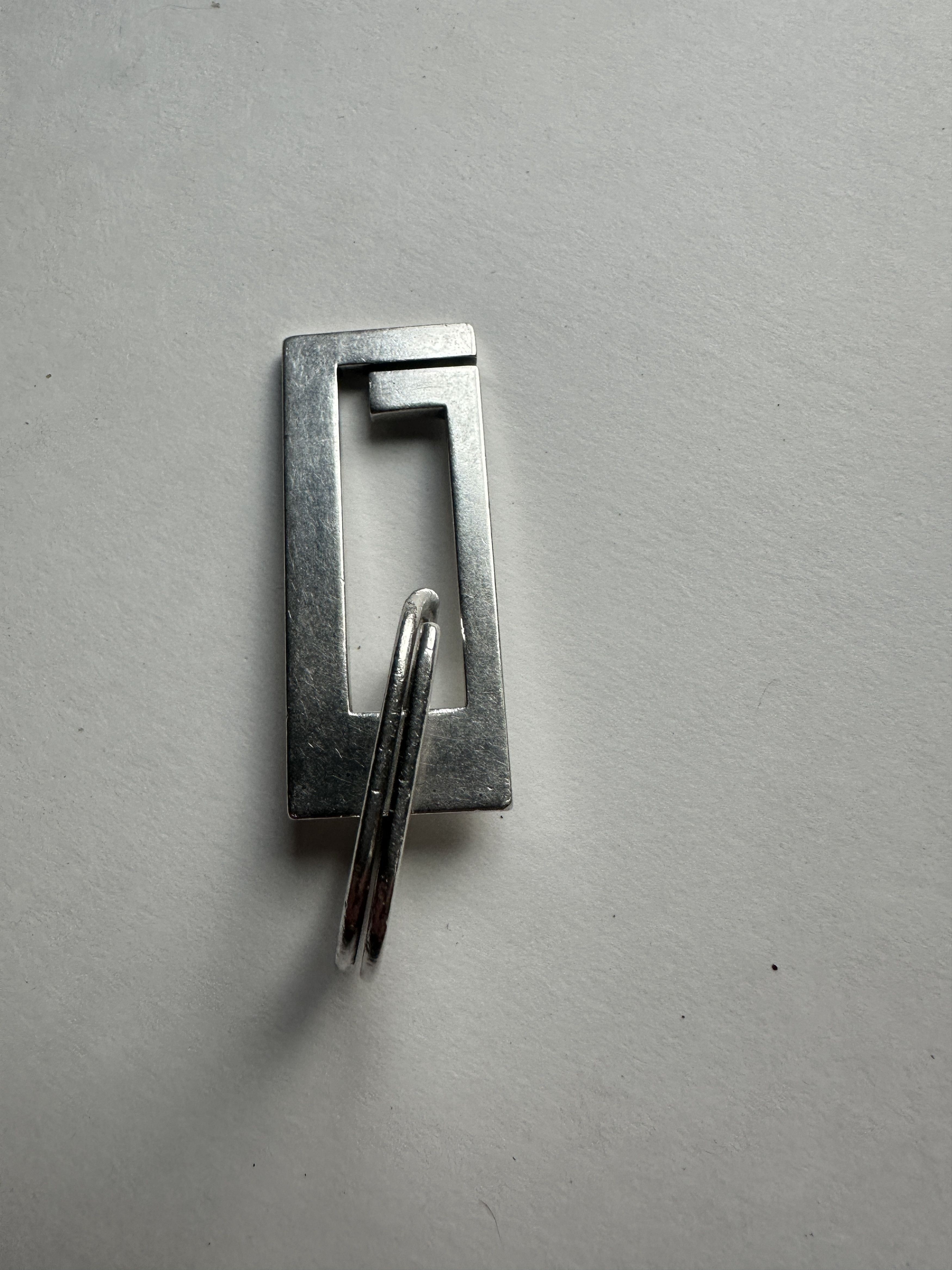 Gucci Gucci Sterling Silver Keychain - Tom Ford Era - Vintage Size ONE SIZE - 1 Thumbnail
