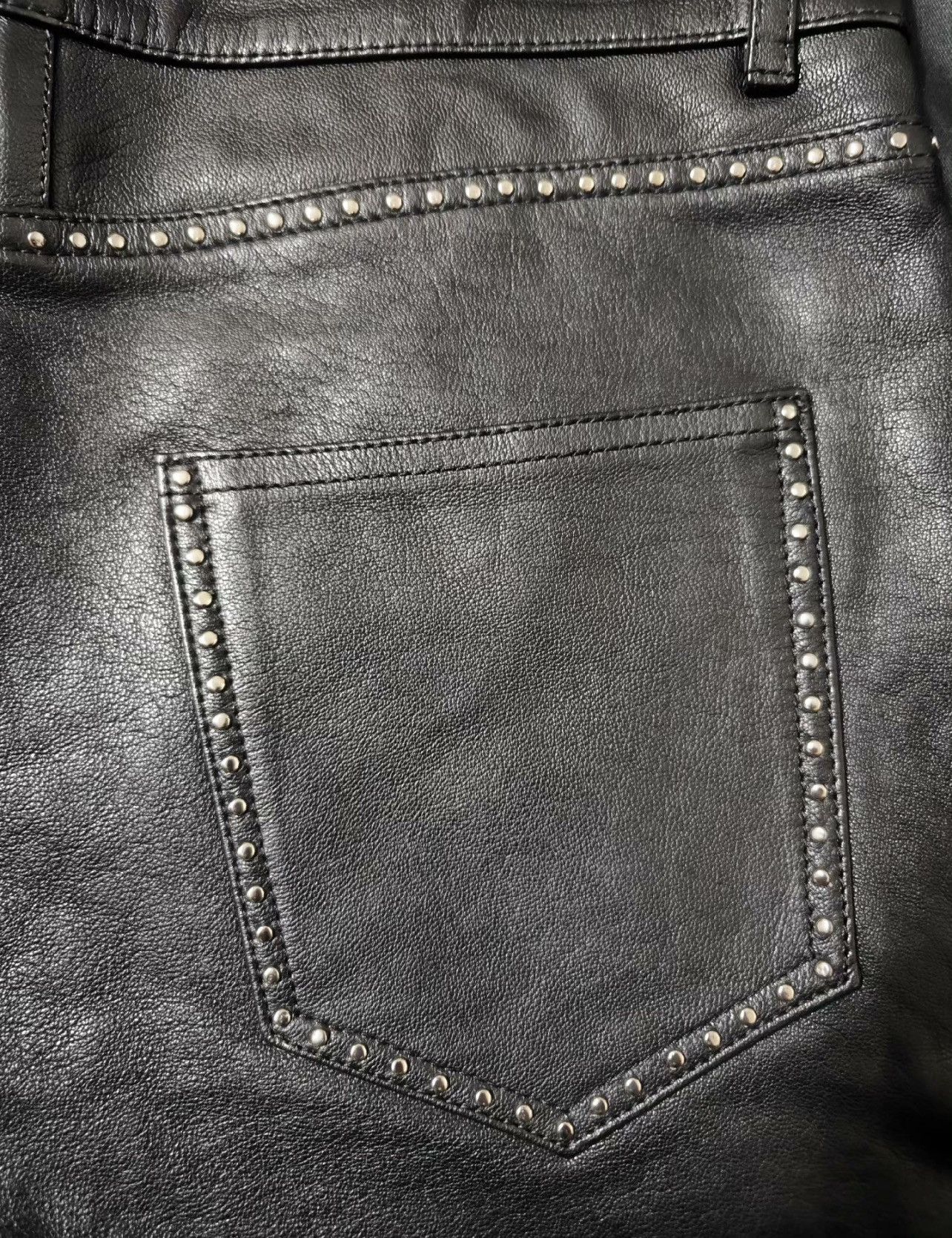 Saint Laurent Paris *RARE* Saint Laurent SS14 Lambleather Pants Sz.50 Size US 34 / EU 50 - 6 Thumbnail