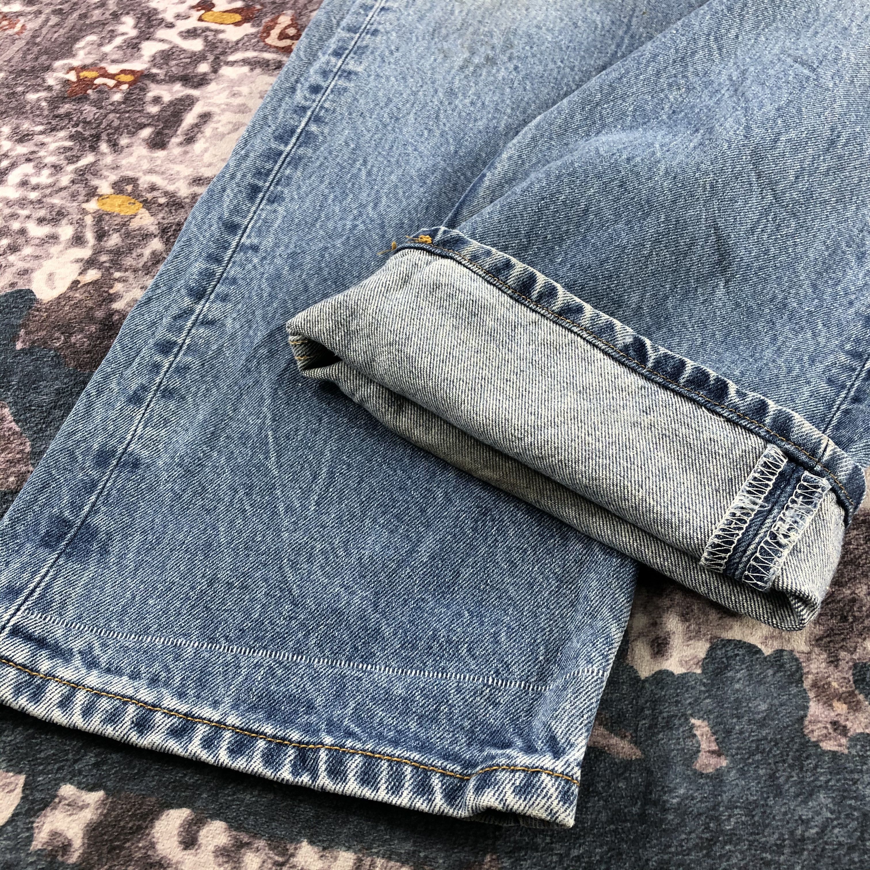 Levi's Vintage Blue Wash Levis 501 Jeans-JM3132 Size US 41 - 8 Thumbnail