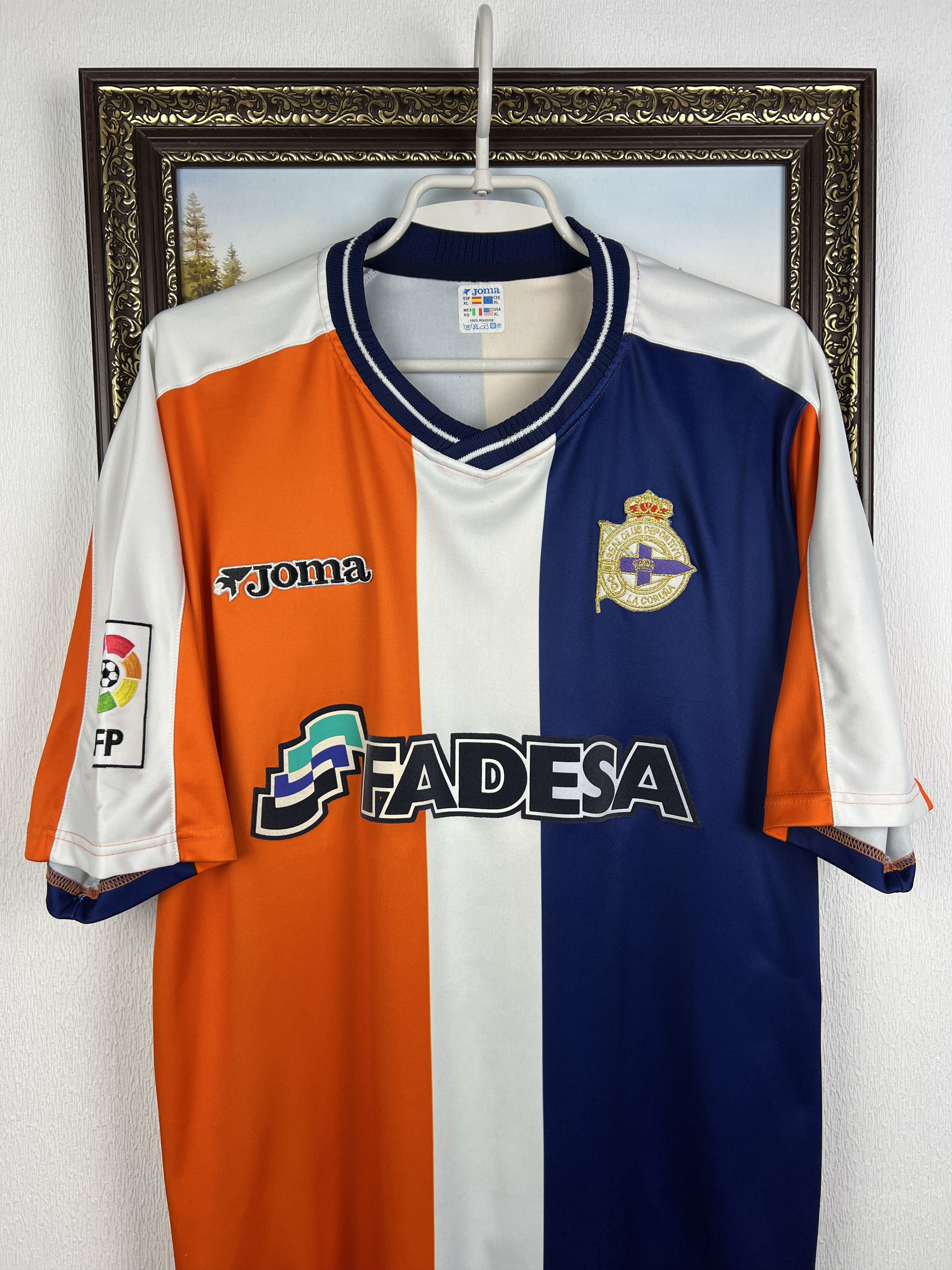 Joma Deportivo La Coruna Special football shirt Camiseta Jersey Size US XL / EU 56 / 4 - 2 Thumbnail
