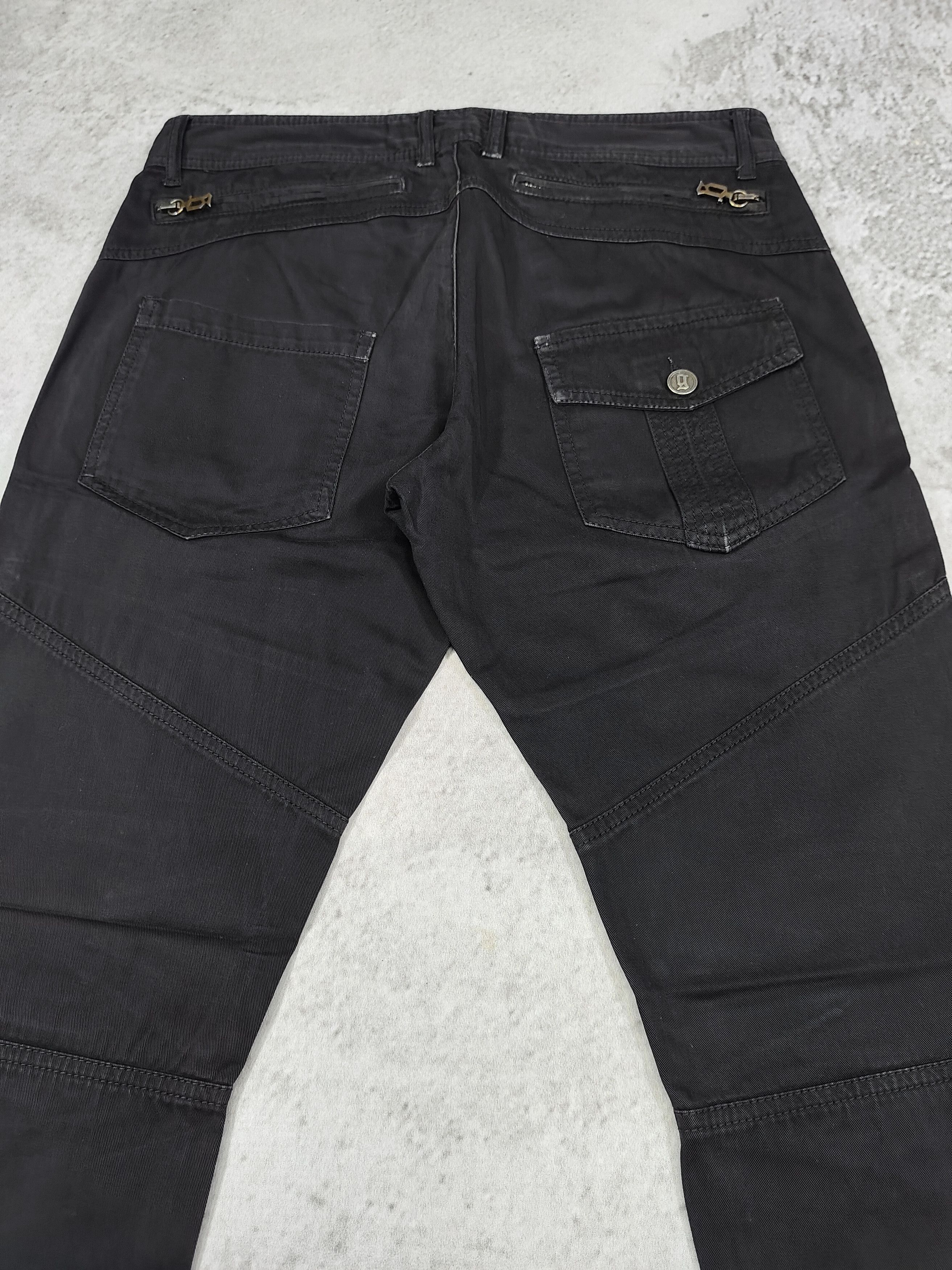 John Galliano 2010s John Galliano- Glam Rock Gothic Military Slim Trousers Size US 30 / EU 46 - 9 Thumbnail