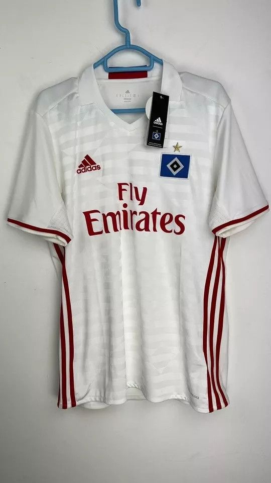 Adidas SV HAMBURG 2016 2017 HOME FOOTBALL SHIRT SOCCER JERSEY Size US M / EU 48-50 / 2 - 3 Thumbnail