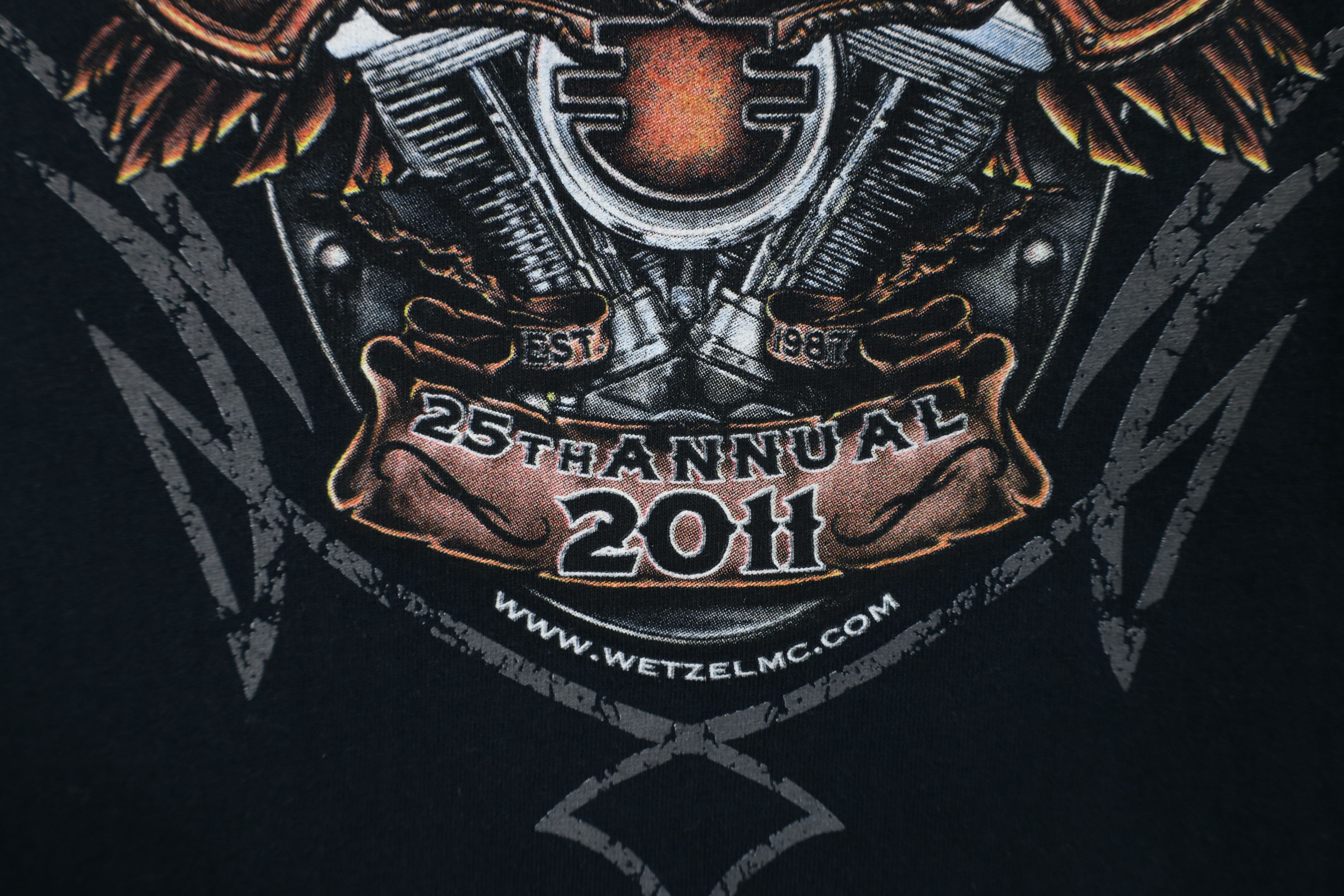 Vintage Vintage Y2K 2011 Ohio Wetzelland Skynyrd 69 Band T-Shirt Size US XL / EU 56 / 4 - 8 Thumbnail