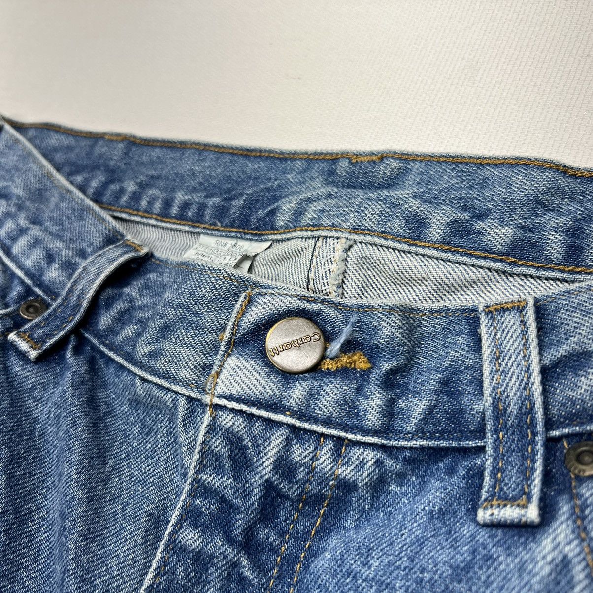Carhartt × Vintage Carhartt Jeans Blue Relaxed Fit B17 Denim Workwear Baggy Size US 36 / EU 52 - 7 Thumbnail
