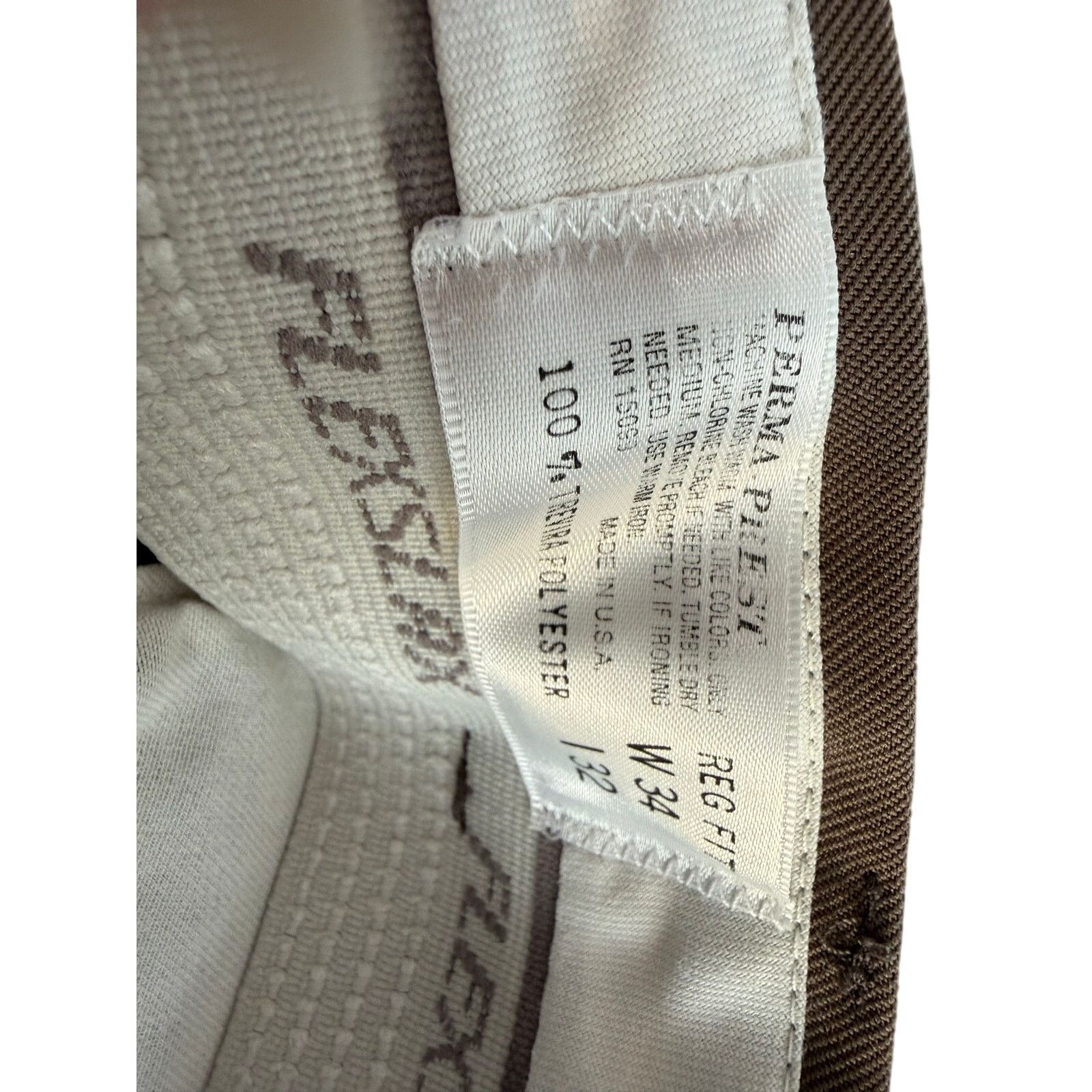 Sears Vintage 1970s Sears Perma-Prest Flexslax Trousers (Set of 2) Size US 34 / EU 50 - 5 Thumbnail