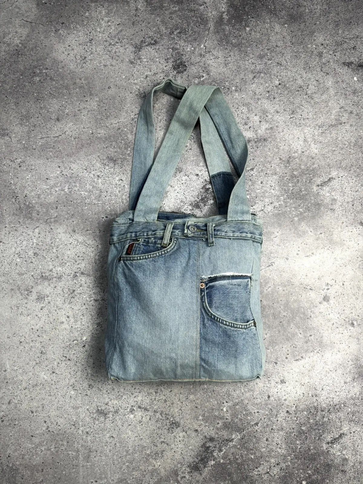 20471120 Diesel sling bag Vintage Y2K multi pocket bag military 90s Size ONE SIZE - 3 Thumbnail