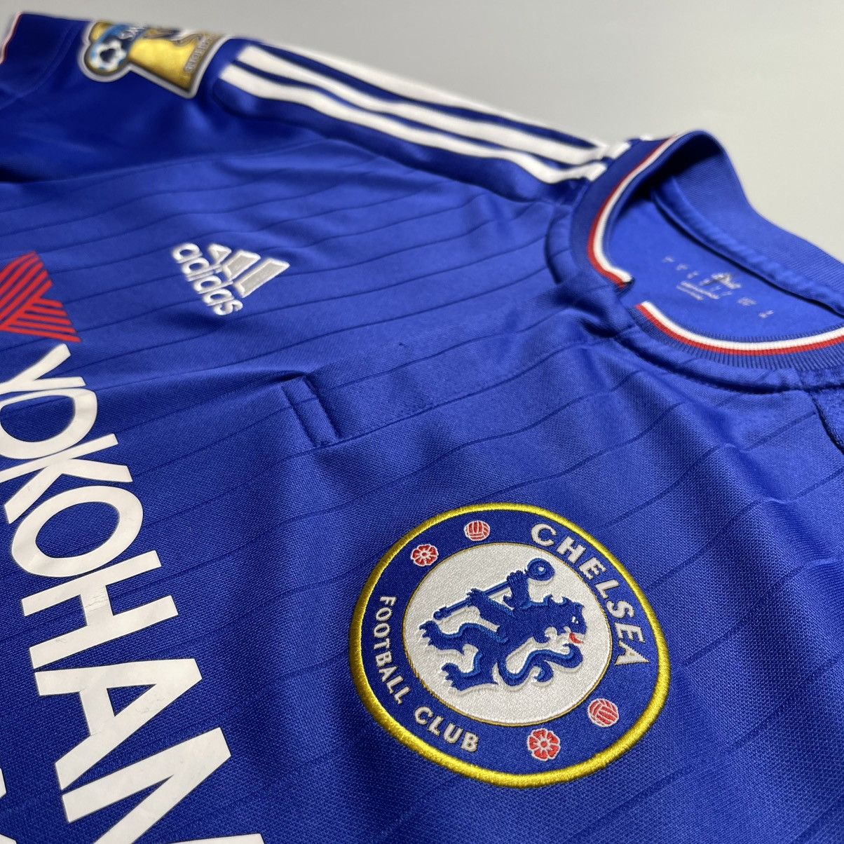 Adidas × Vintage CHELSEA ADIDAS 2015/2016 FOOTBALL HOME JERSEY #10 HAZARD Size US S / EU 44-46 / 1 - 5 Thumbnail