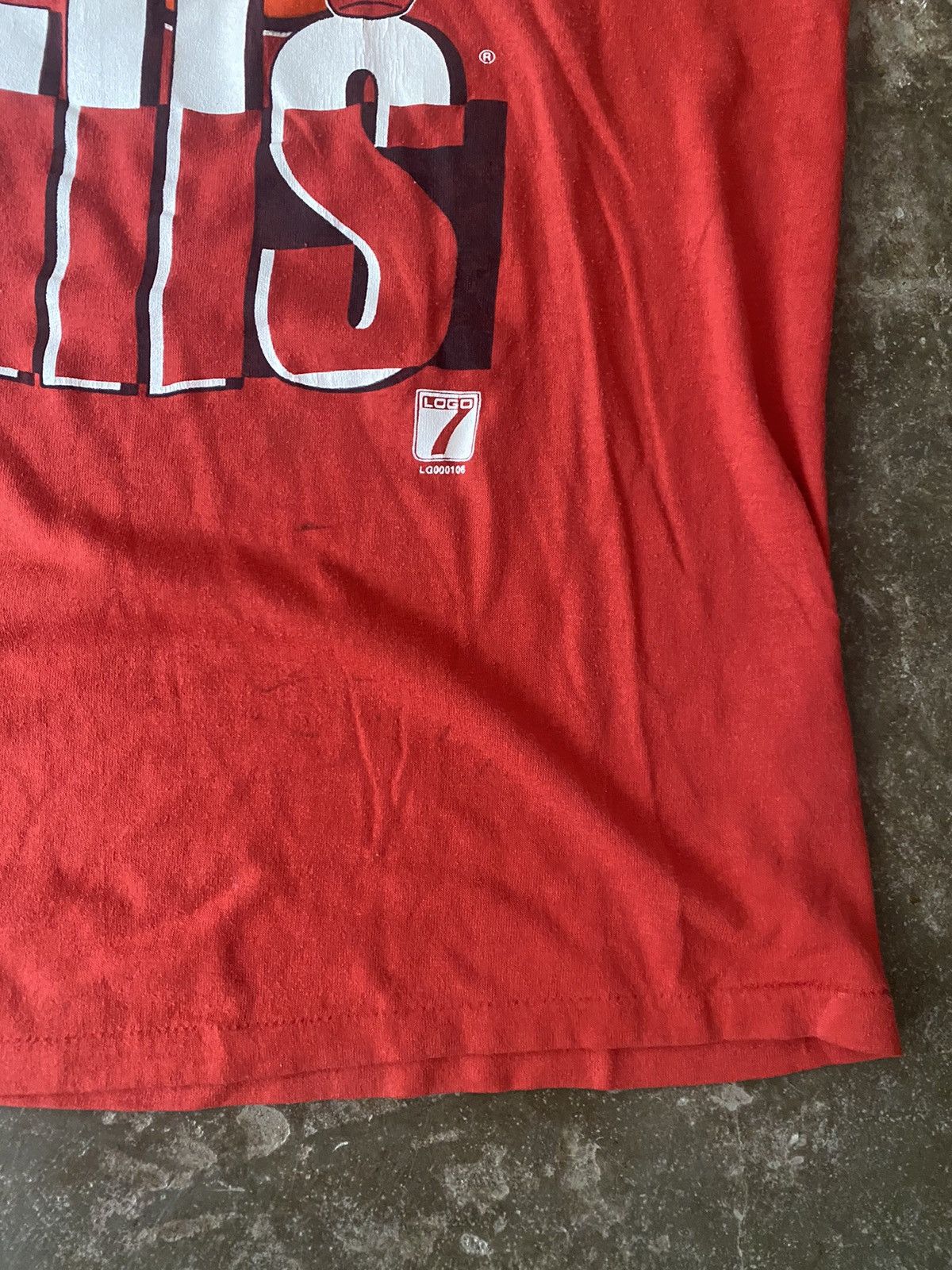 Vintage Vintage NBA Chicago Bulls 3 Peats Champion Tee Kapital CPFM Size US L / EU 52-54 / 3 - 4 Thumbnail