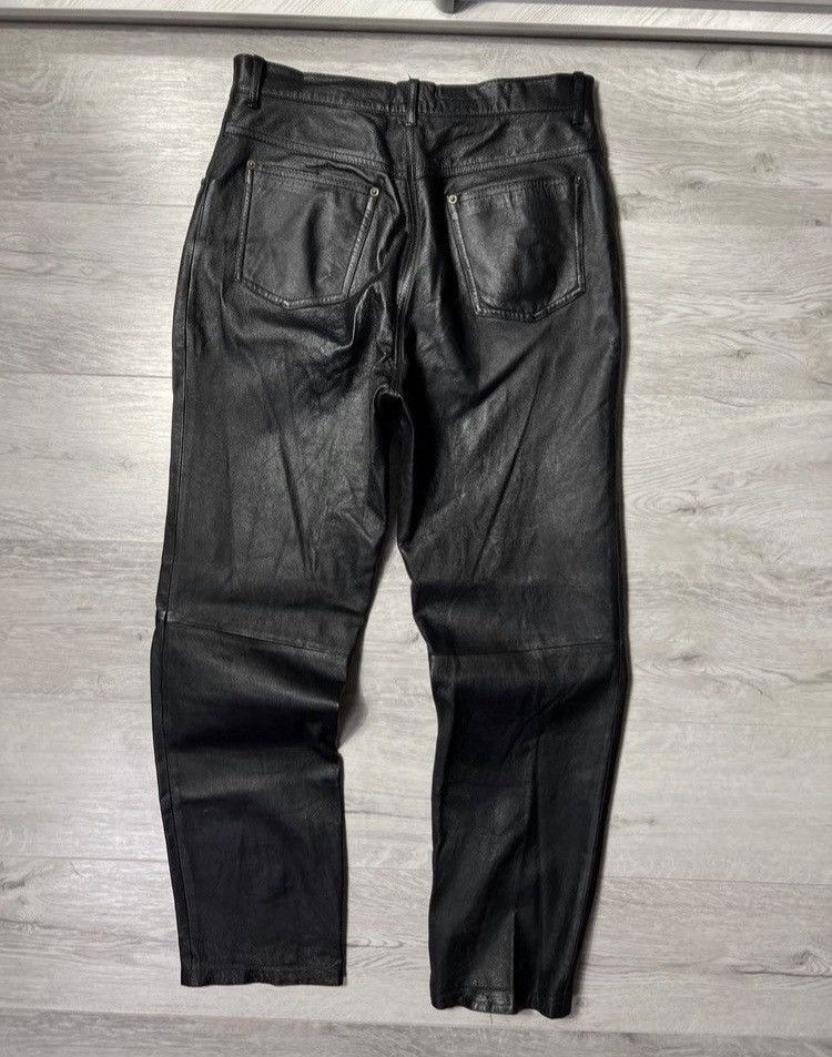 Leather Vintage mens leather pants Kanye West style size 32 Size US 32 / EU 48 - 10 Thumbnail
