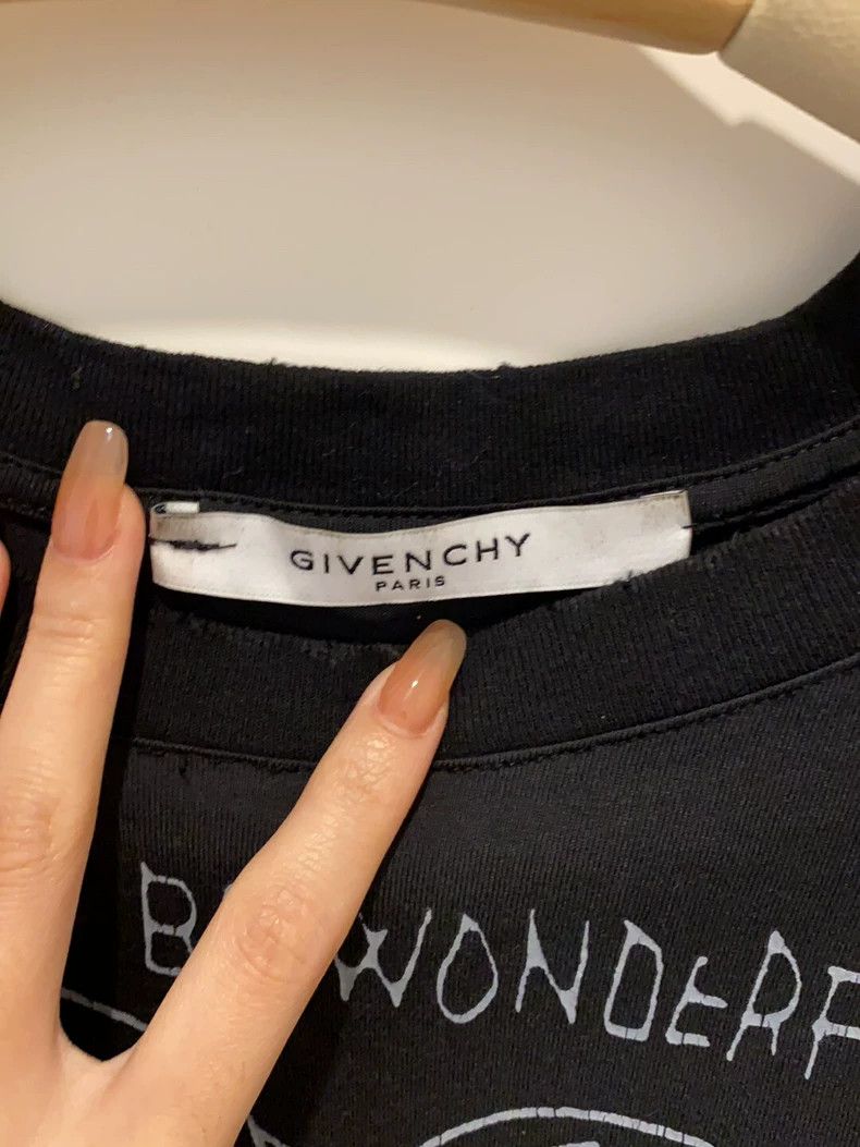 Givenchy Givenchy Distressed Black Short Sleeve Tee Size US XS / EU 42 / 0 - 3 Thumbnail