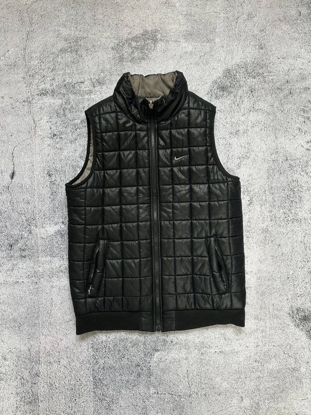 Nike Vintage Nike Box Vest Logo Y2K Size US M / EU 48-50 / 2 - 1 Thumbnail