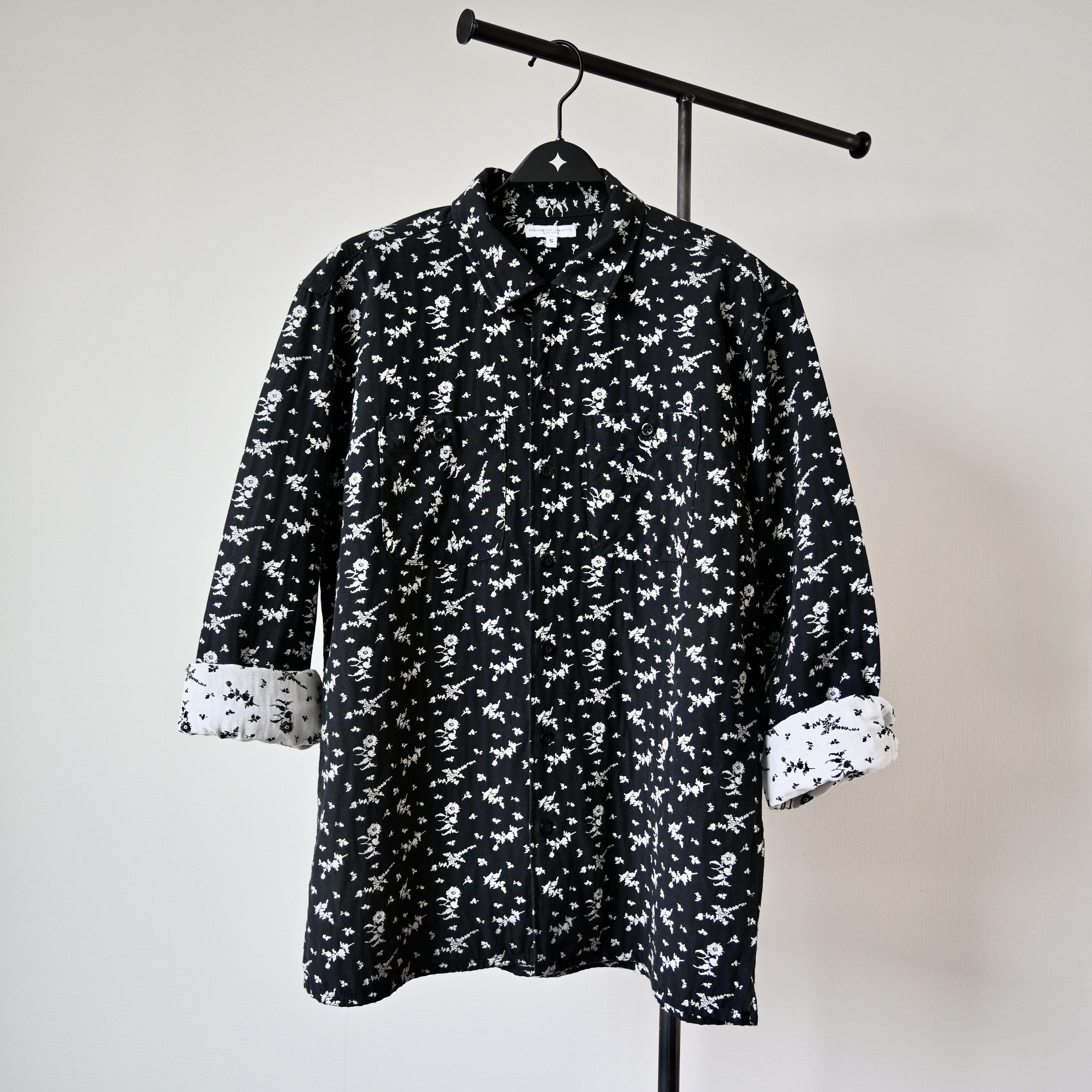 Engineered Garments Engineered Garments floral jacquard boxy shirt, oversized Size US M / EU 48-50 / 2 - 3 Thumbnail