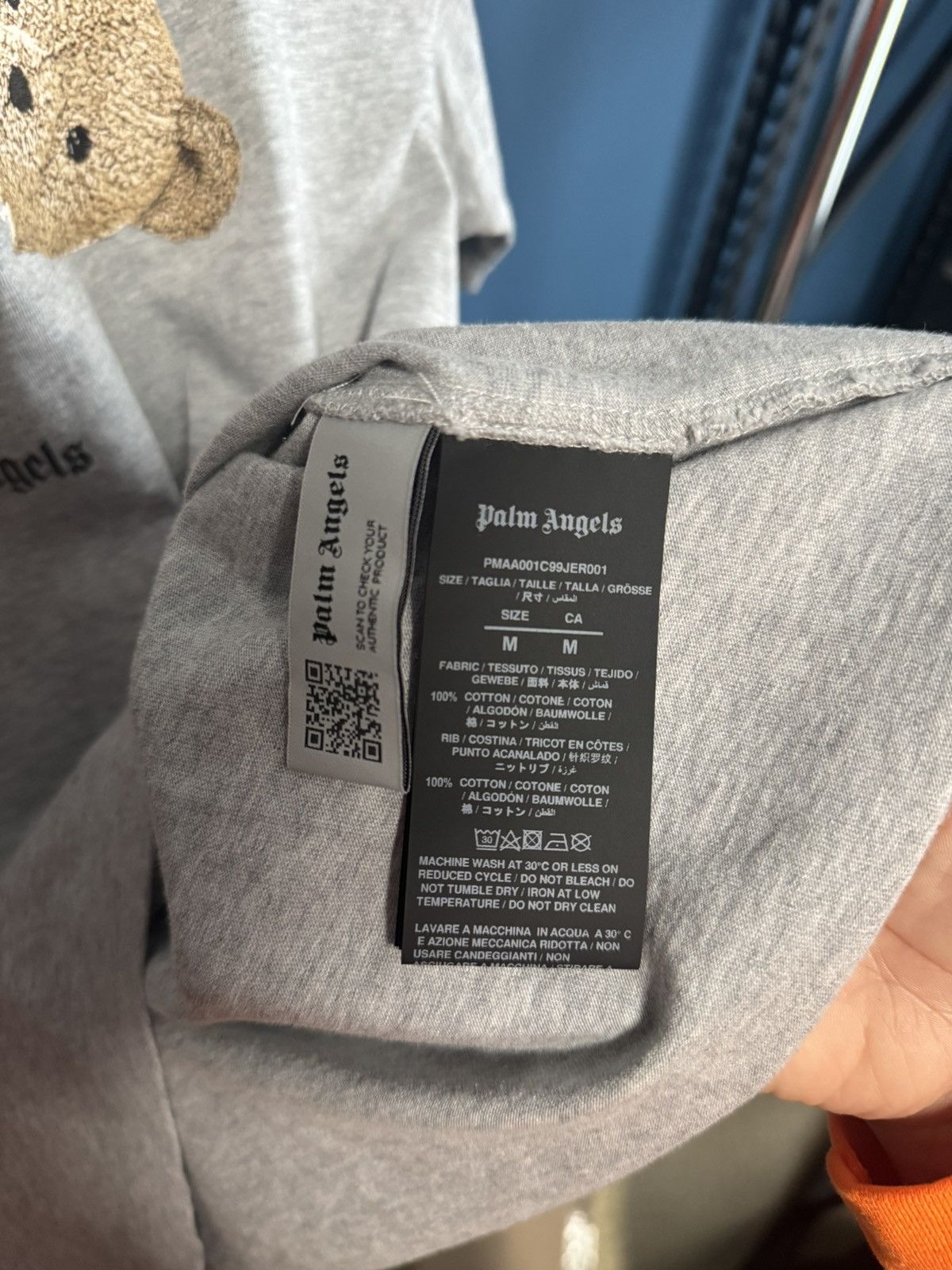 Palm Angels Palm angles kill the bear tee Size US L / EU 52-54 / 3 - 7 Thumbnail