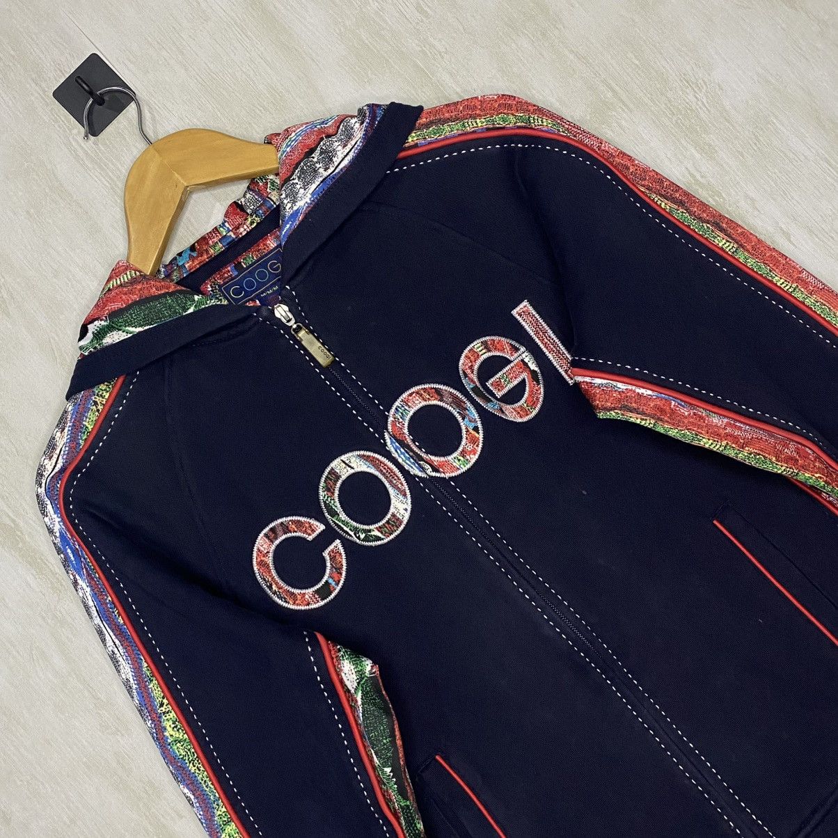 Coogi COOGI Zip Up Hoodie Jacket Size US S / EU 44-46 / 1 - 3 Thumbnail