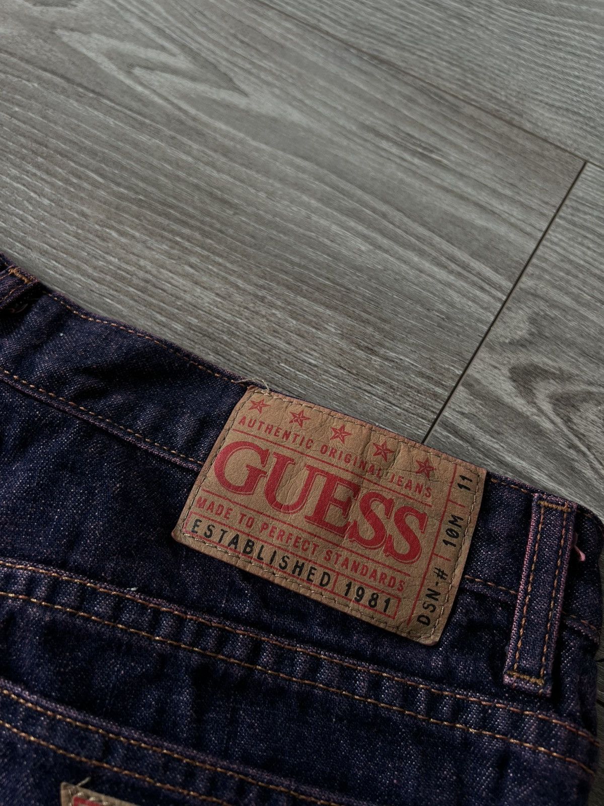 Guess ARCHIVAL Guess Made in USA vintage 80s 90s Classic Jeans Size US 34 / EU 50 - 24 Thumbnail