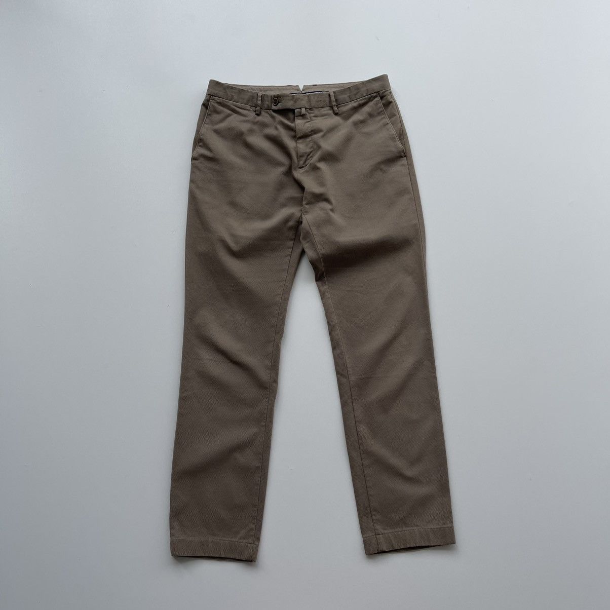 Hackett Hackett London Kensington Garment Dyed Texture Slim Chino Size US 33 - 1 Thumbnail